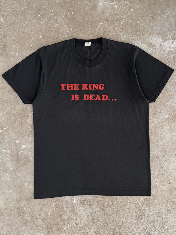 1980s "The King Is Dead..." Tee (M)