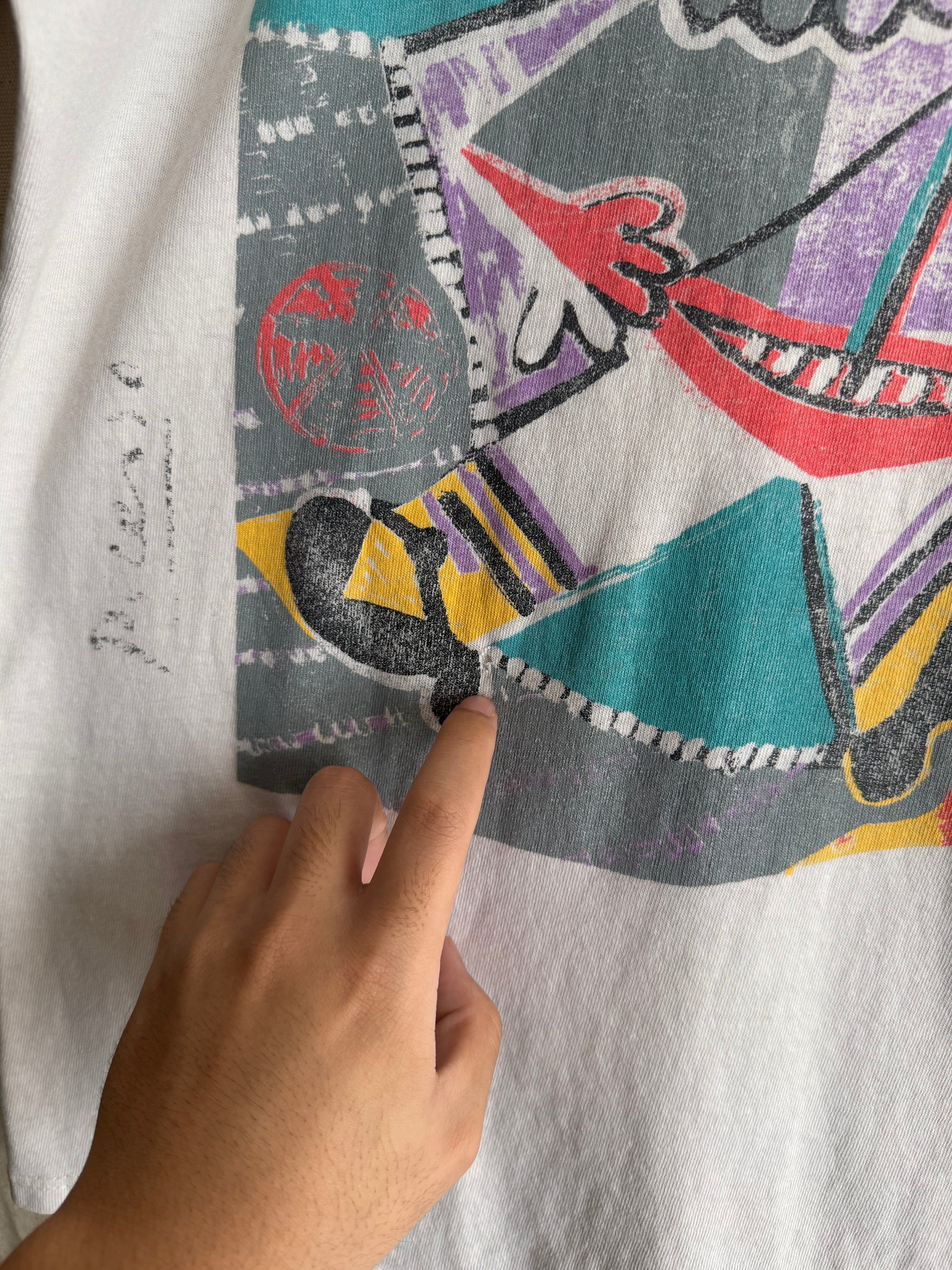 Late 80s Picasso "Maya with Boat" Tee (M)