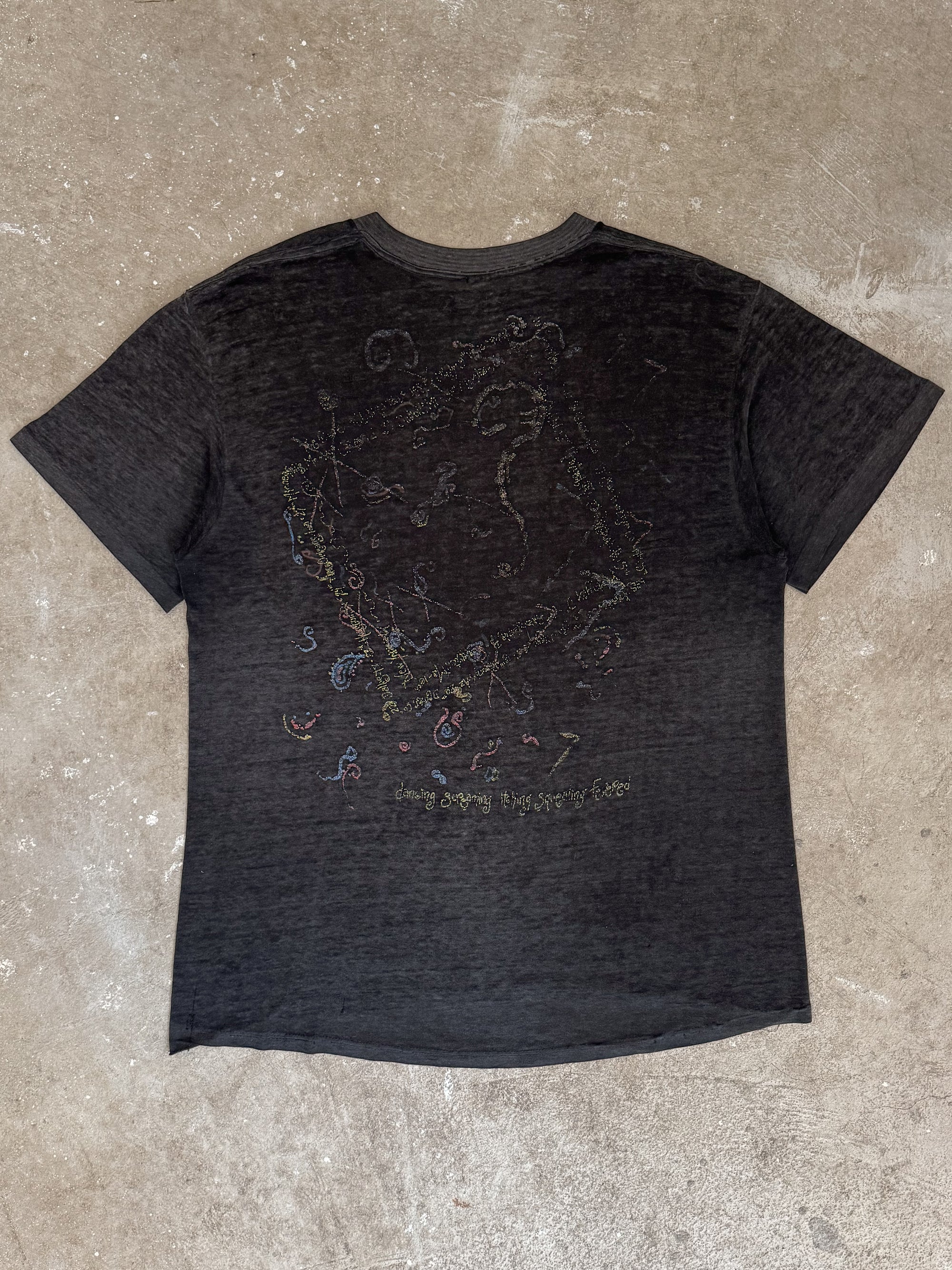 1987 The Cure "Kiss Me Kiss Me Kiss Me" Tee (L)
