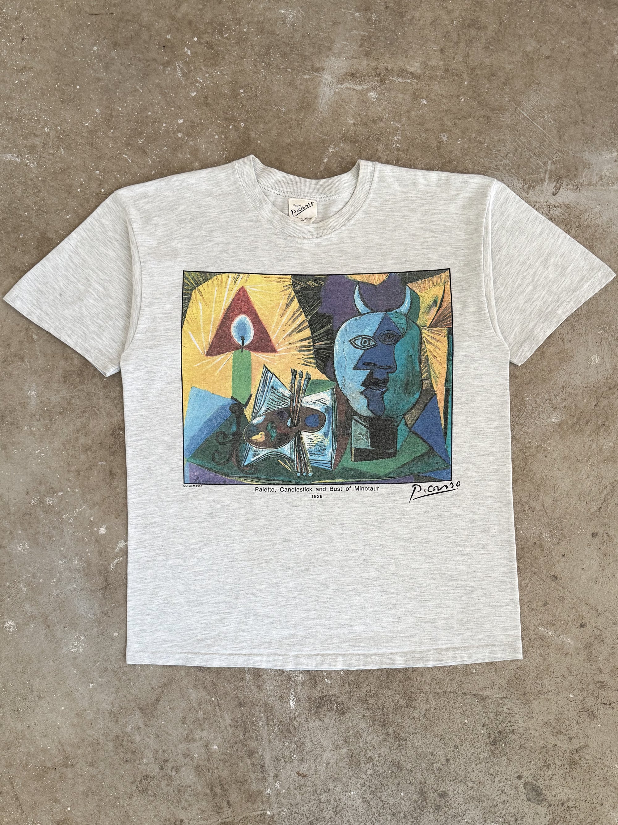 1995 Picasso "Palette, Candlestick, and Bust of Minotaur" Tee (L)