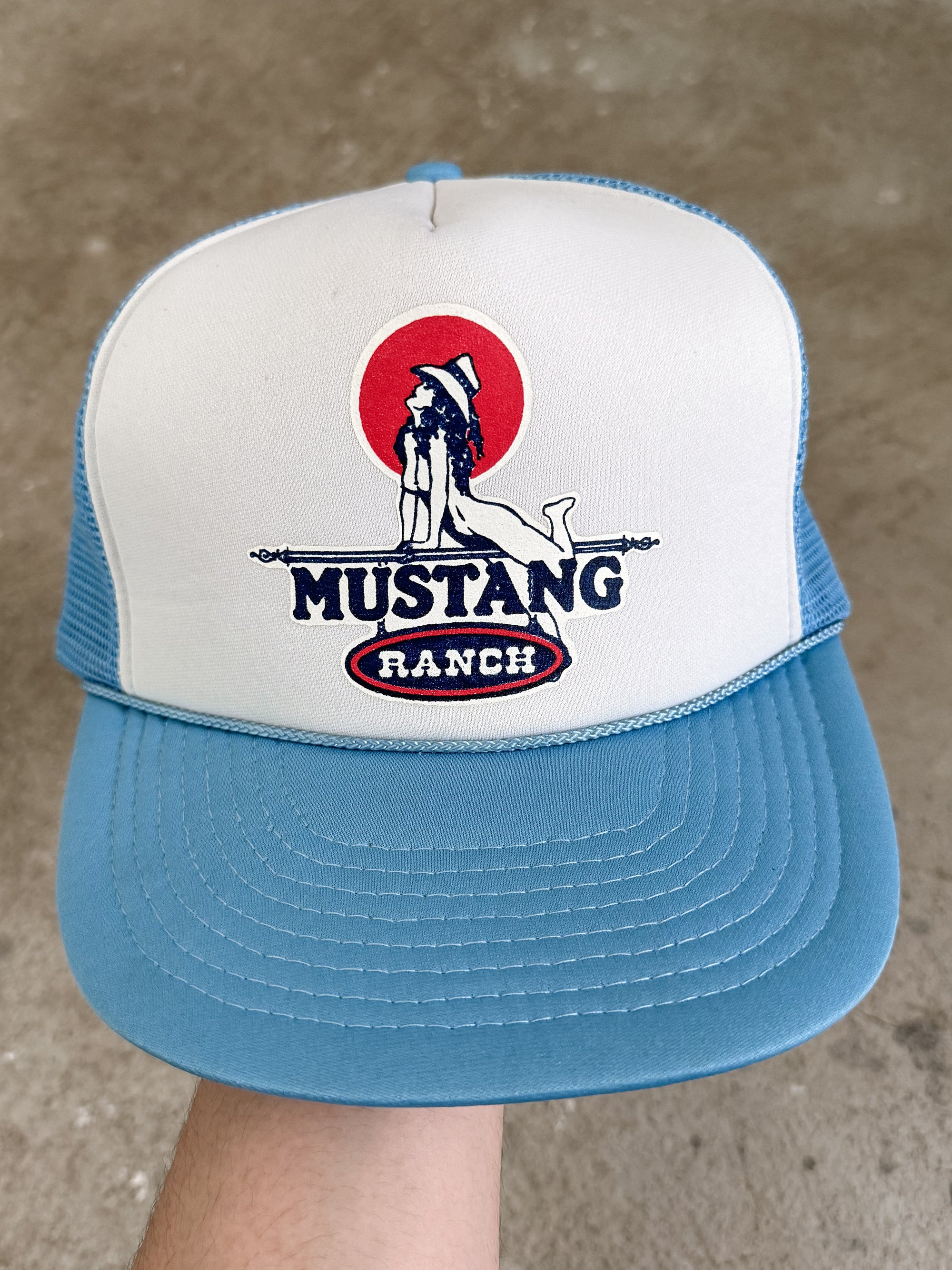 1980s/90s "Mustang Ranch" Trucker Hat