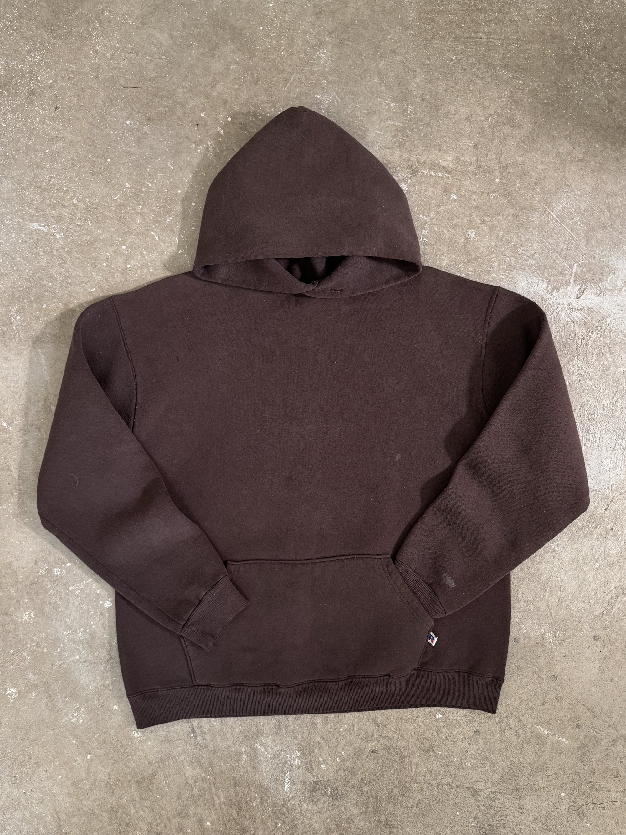 1980s Russell Brown Blank Hoodie (M)