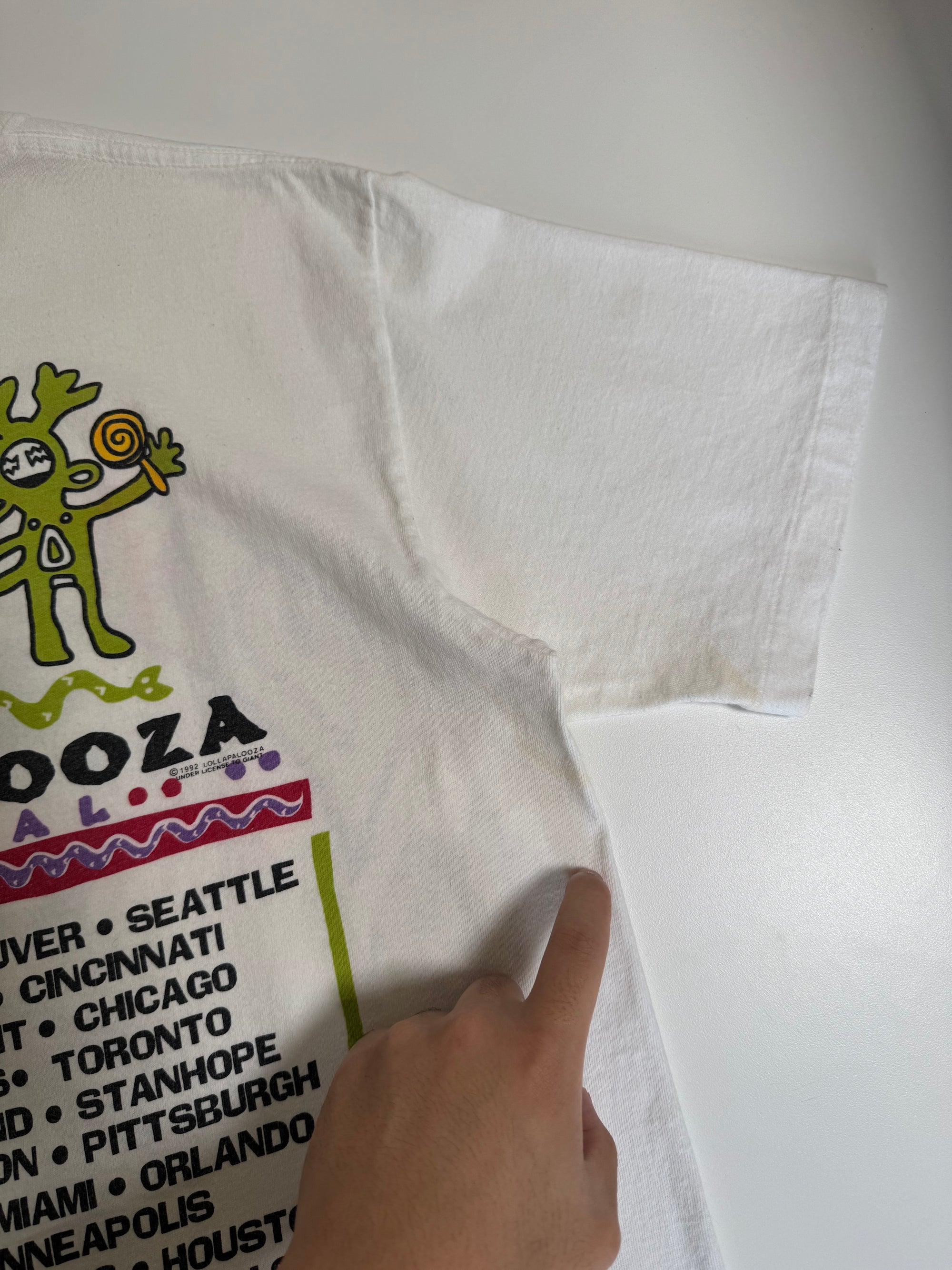 1992 Lollapalooza Festival Tee (L)