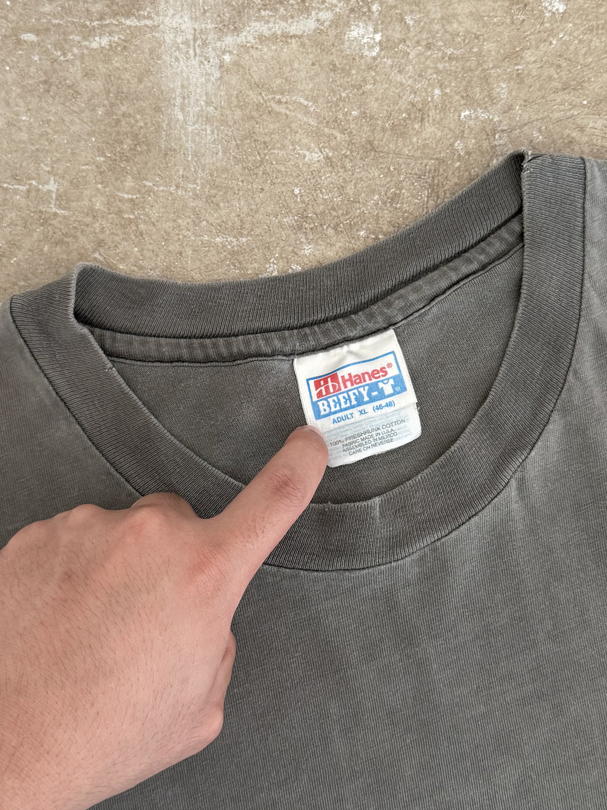 Mid 90s "Sebastian Beach Inn" Faded Pocket Tee (XL)