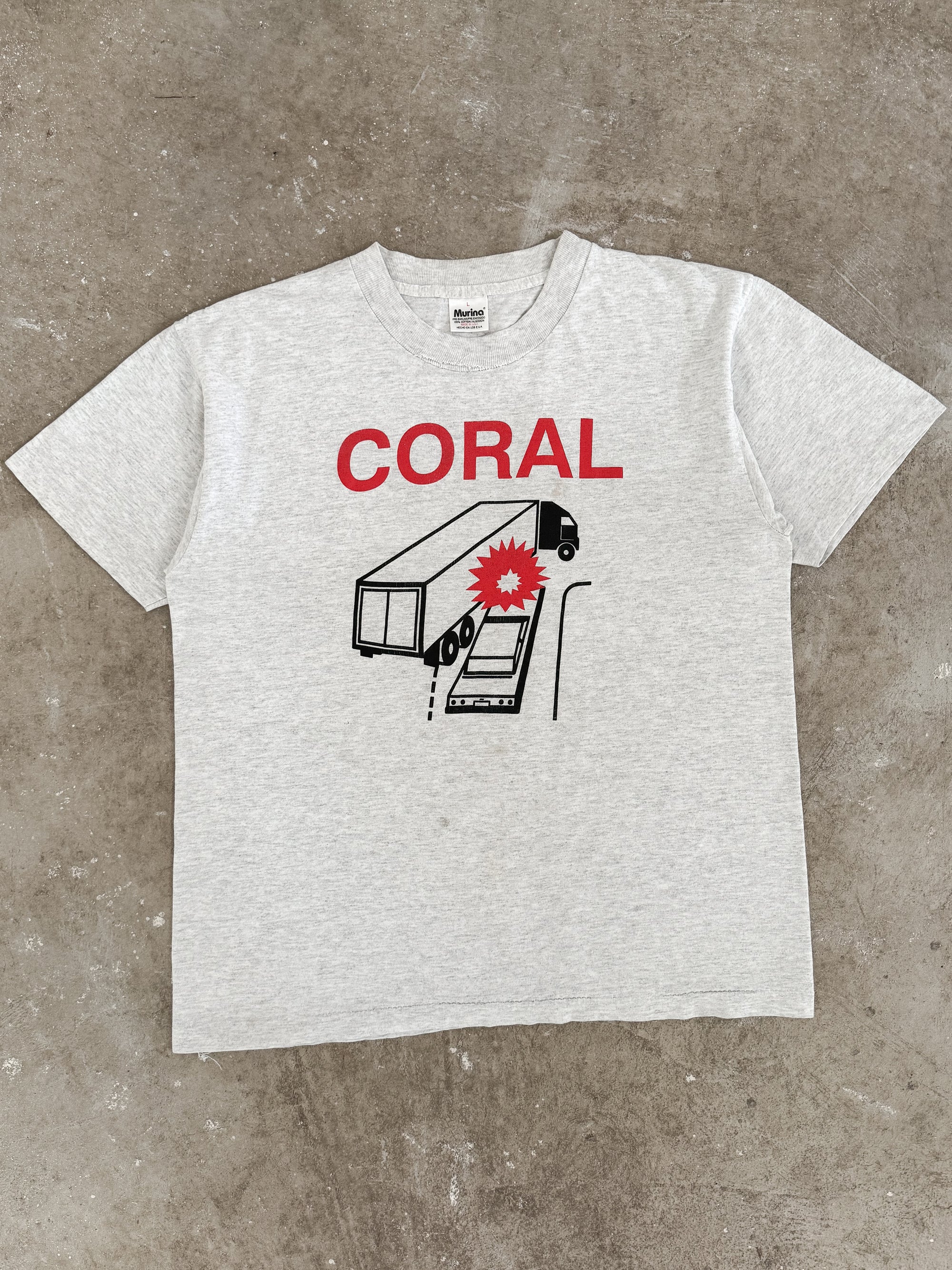 1990s "Coral" Tee (L)