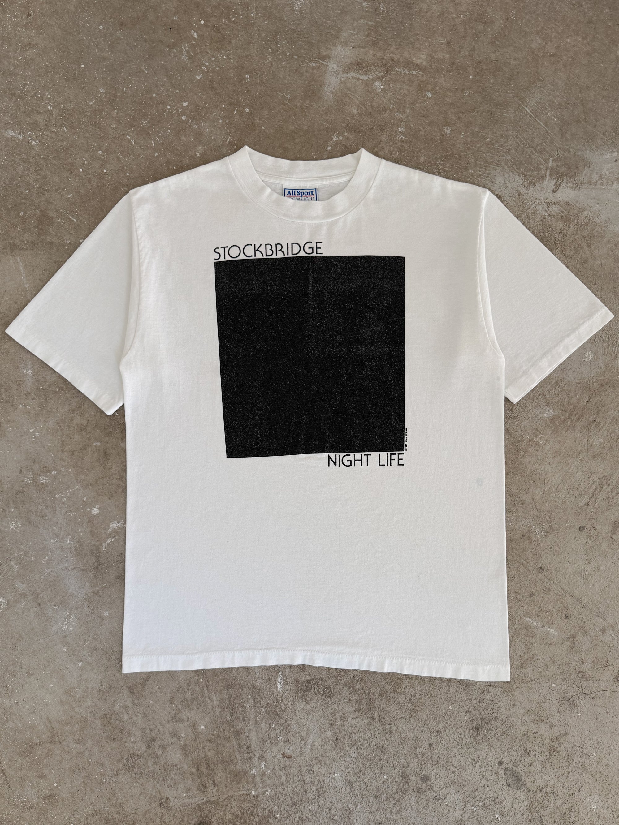 1989 "Stockbridge Night Life" Tee (L)