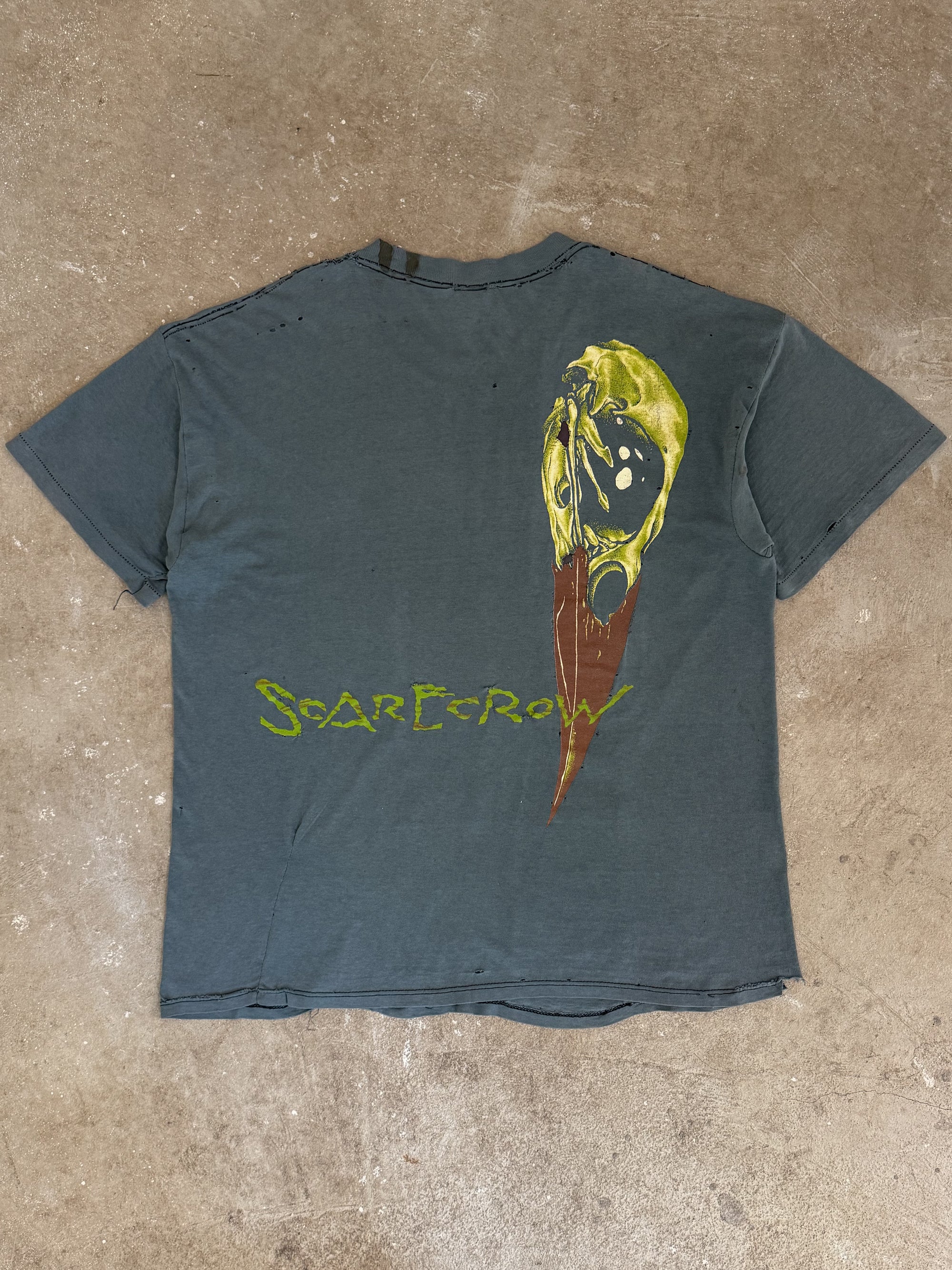 1992 Ministry "Scarecrow" Faded Repaired Tee (XL)