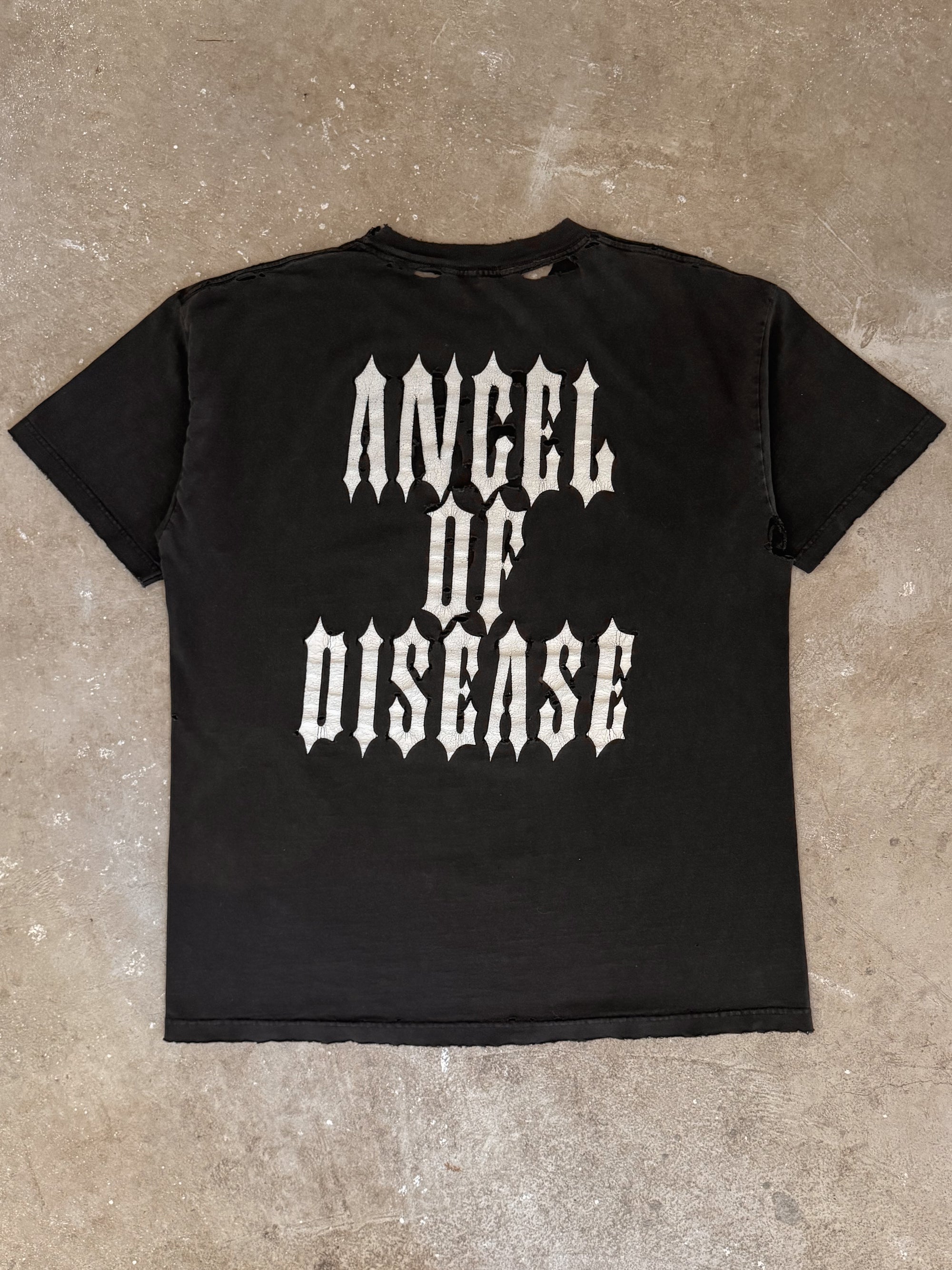 1996 Morbid Angel "Angel of Disease" Thrashed Tee (XL)