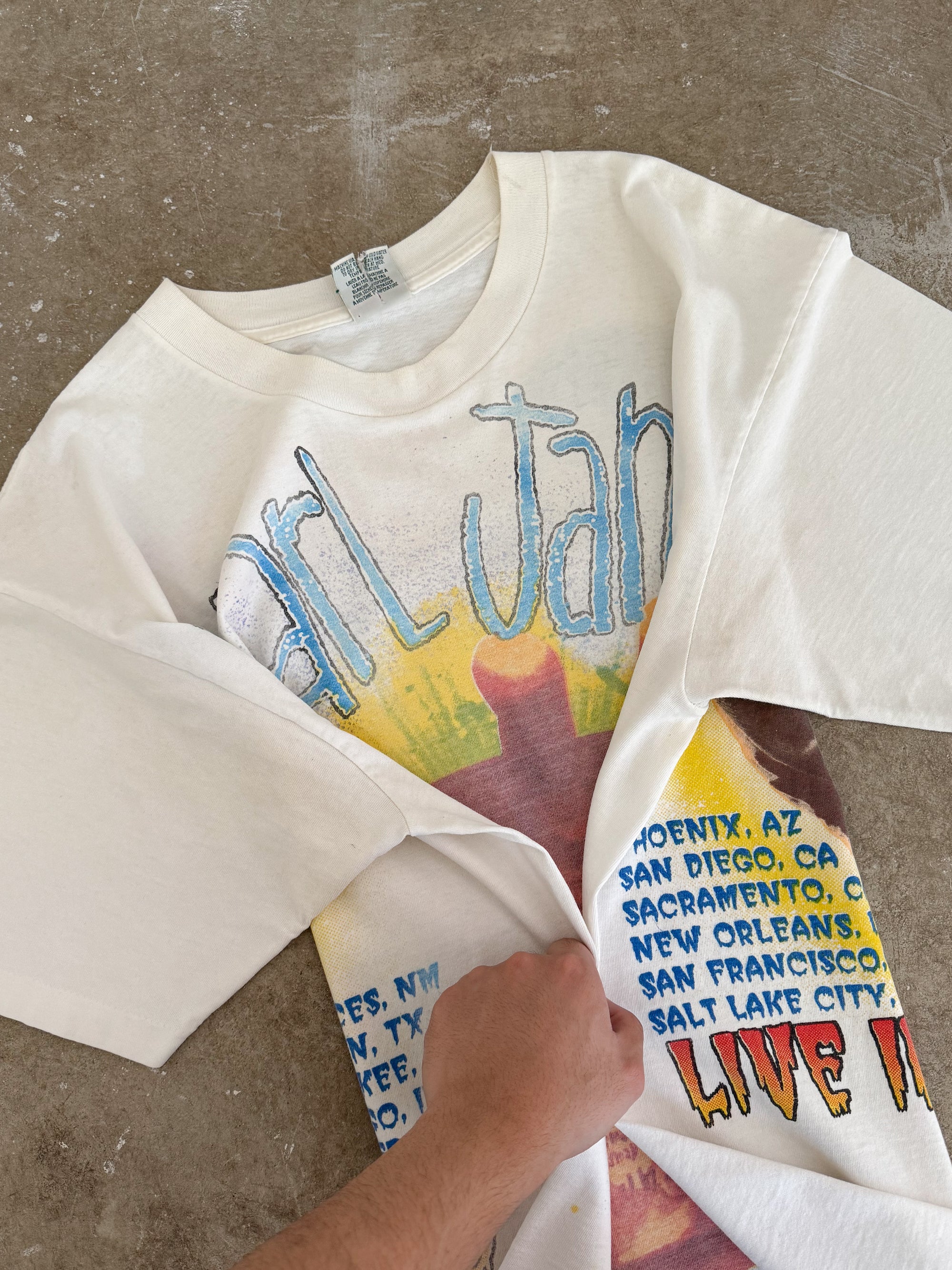 1995 Pearl Jam "Live In Concert" Lot Tee (XL)