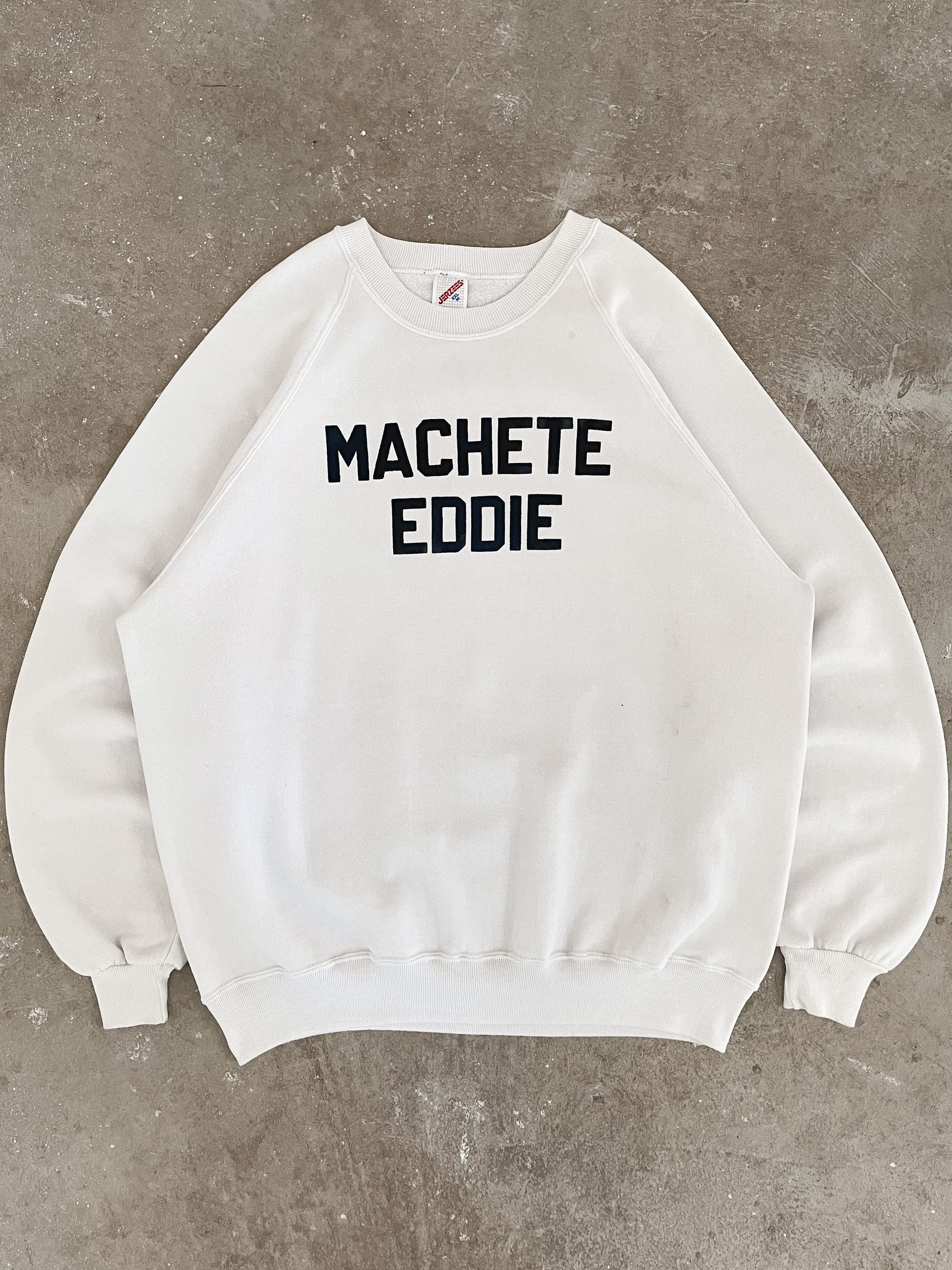 1980s/90s “Machete Eddie” Raglan Sweatshirt (XL)