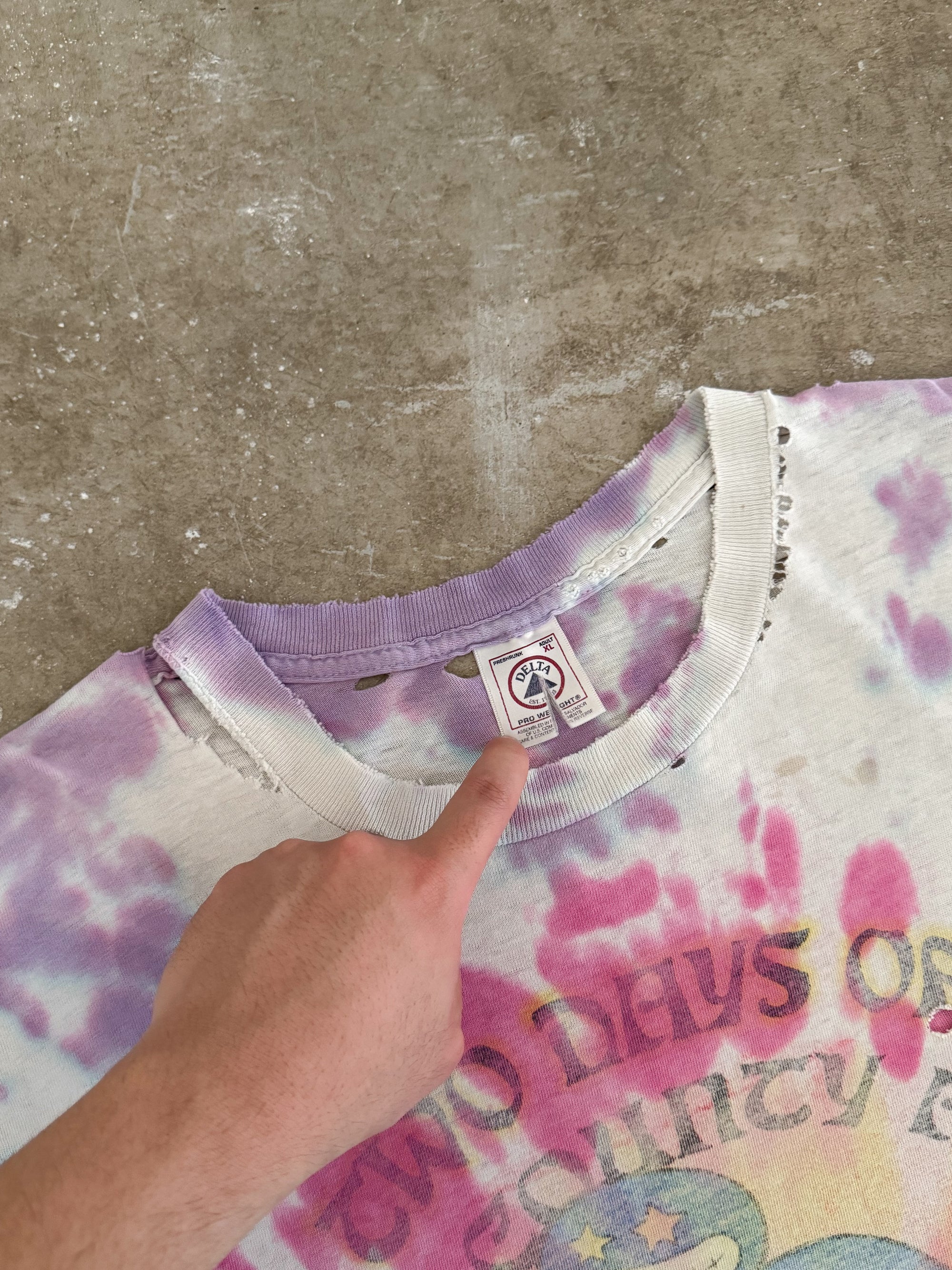 1999 Phish "Oswego Festival" Tie Dye Tee (XL)