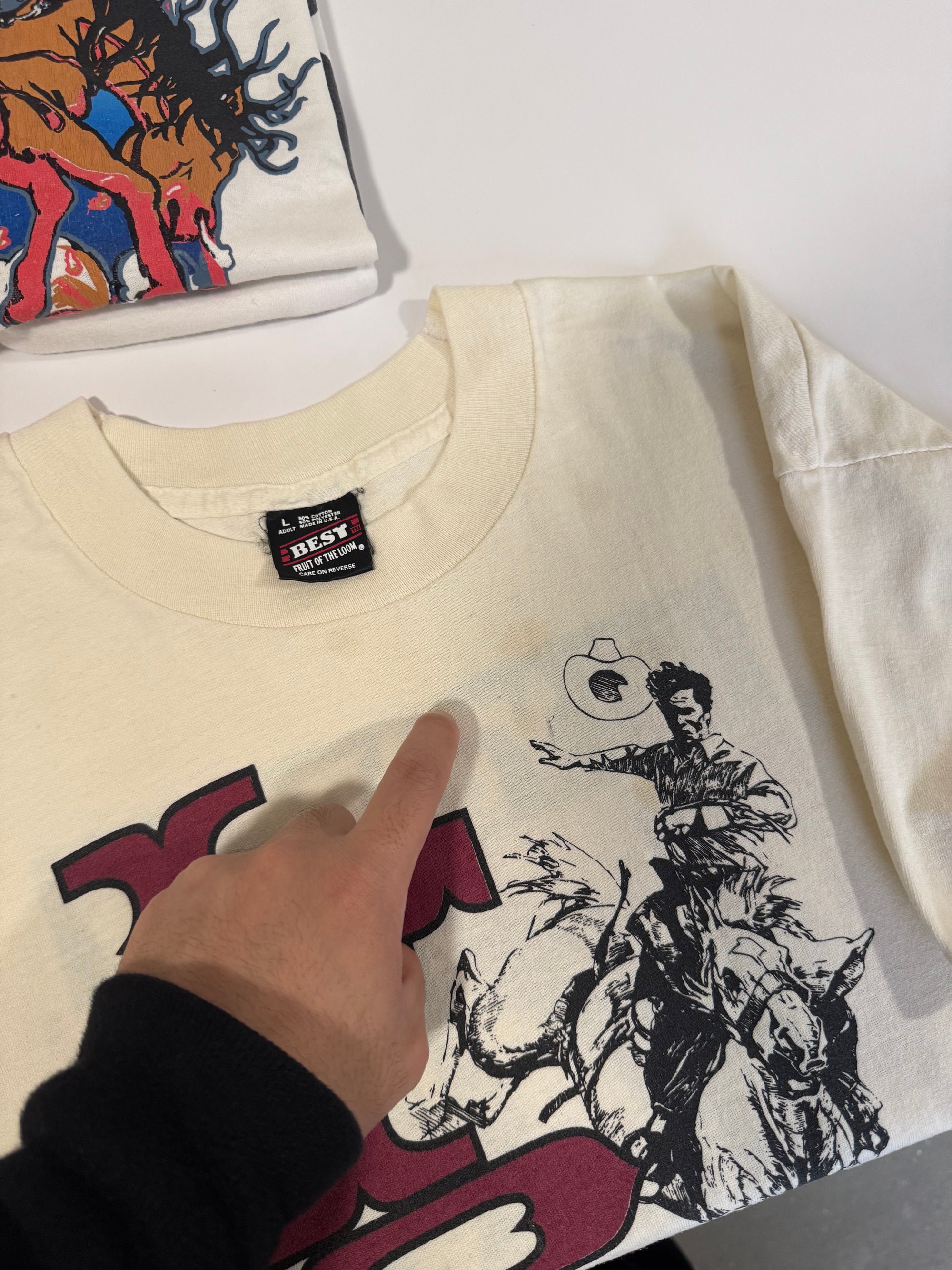 Early 90s "Lipe Ranch Rodeo" Tee (L)