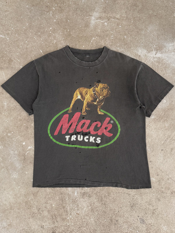 1990s "Mack Trucks" Faded Tee (L)