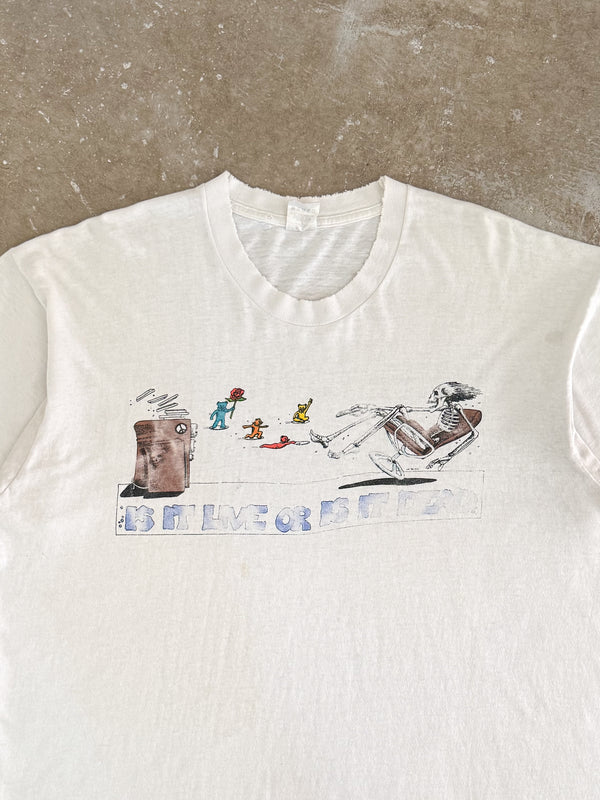 Early 90s Grateful Dead "Is It Live, Or Is It Dead?" Lot Tee (XL)