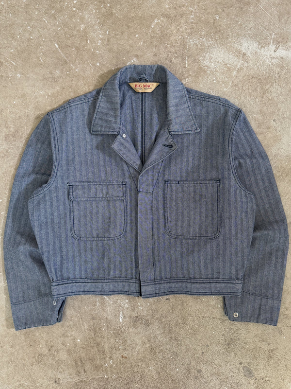 1980s Big Mac HBT Cropped Coverall Jacket (M)