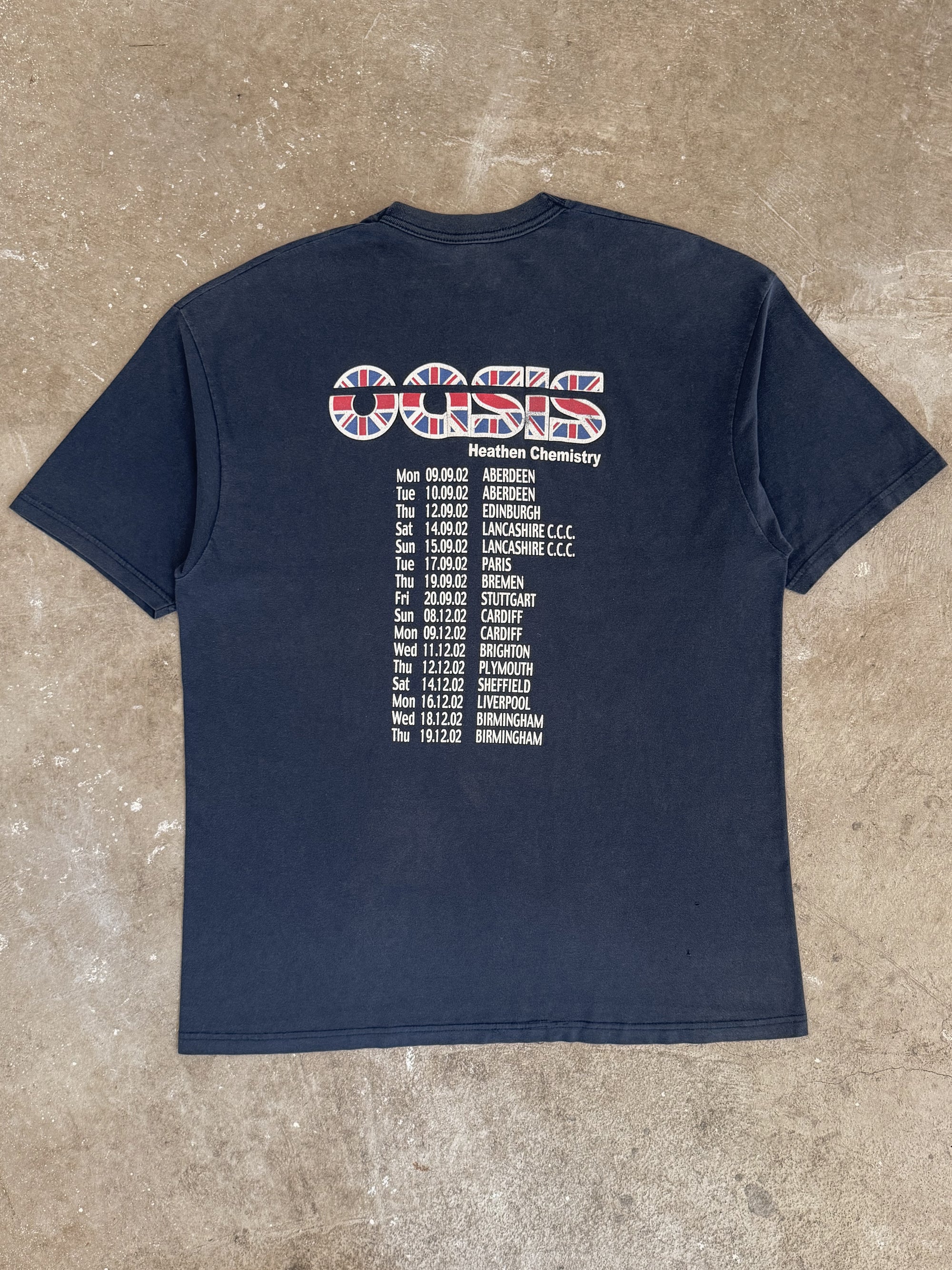 2002 Oasis "Heathen Chemistry" Tee (L)