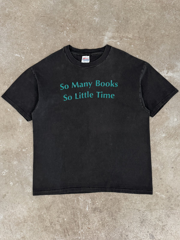 1990s "So Many Books So Little Time" Tee (XL)