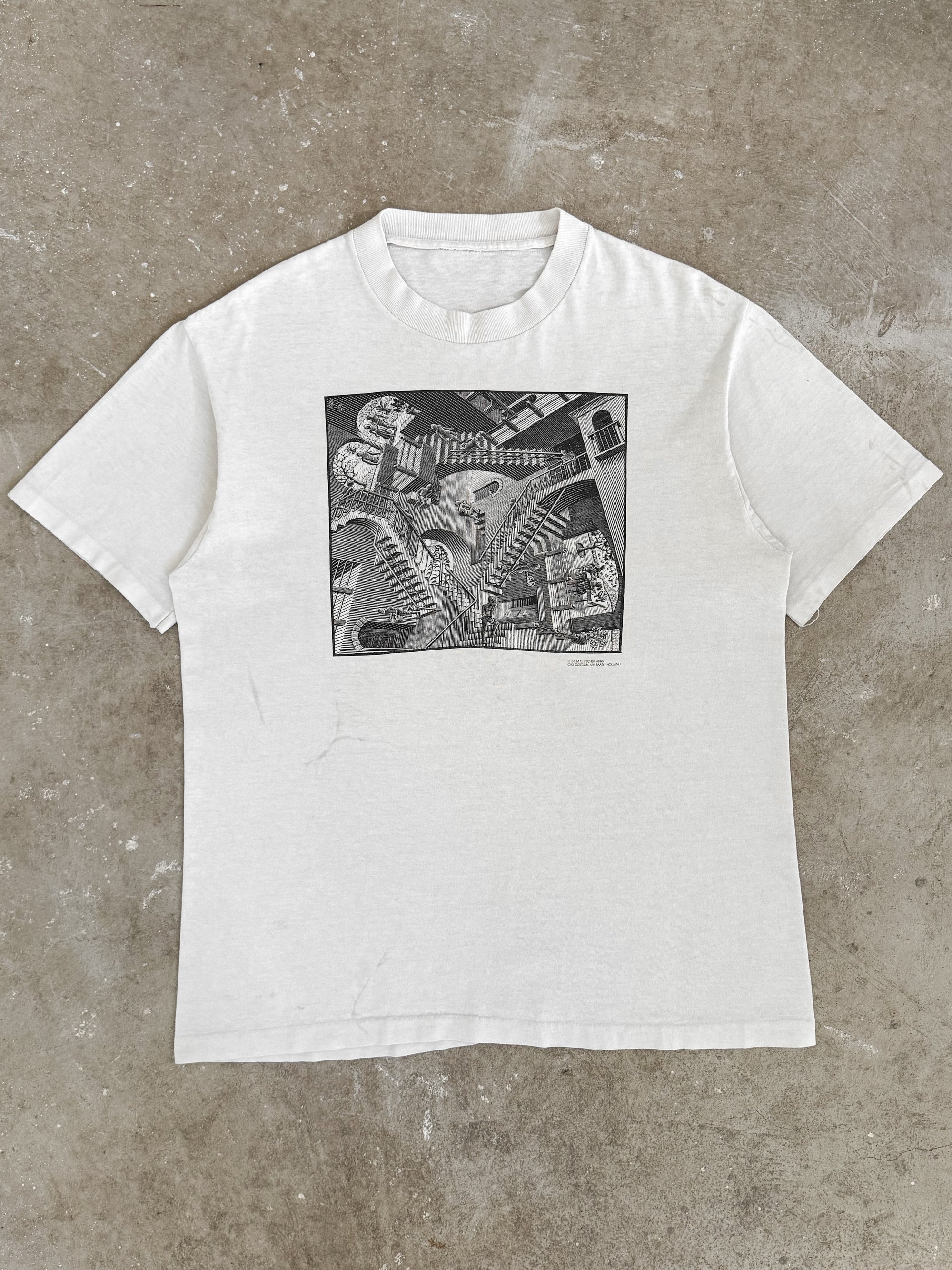 1980s "MC Escher Relativity" Tee (M/L)