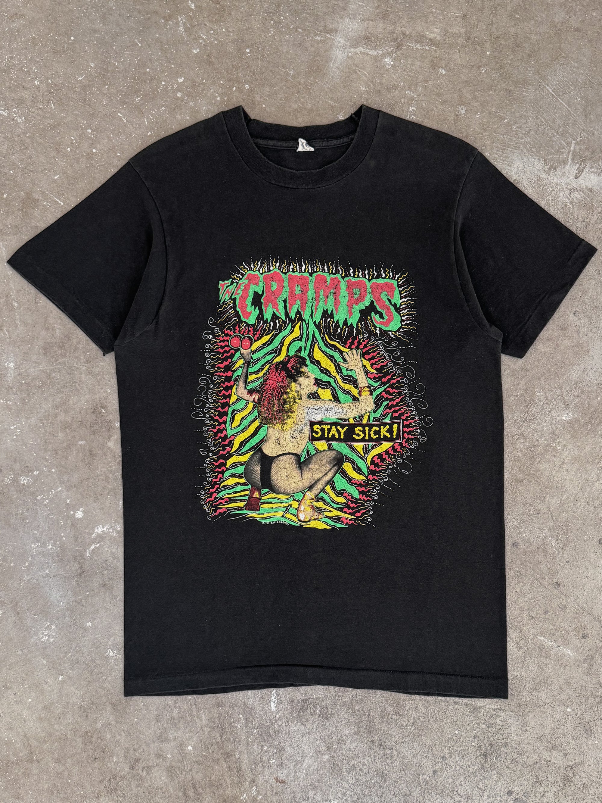 1990 The Cramps "Stay Sick!" Tee (M)