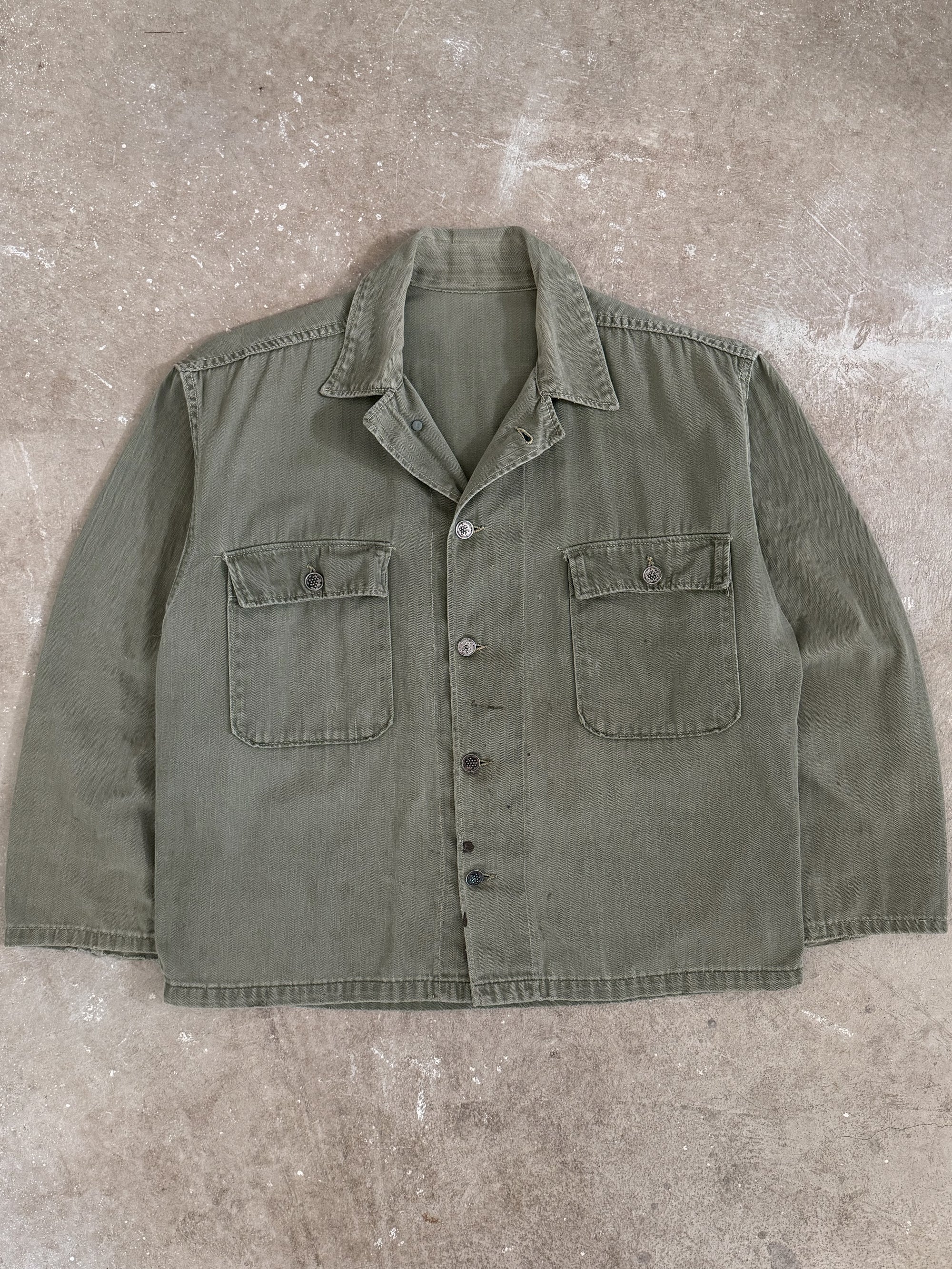 1940s/50s 13 Star HBT Field Shirt (M/L)