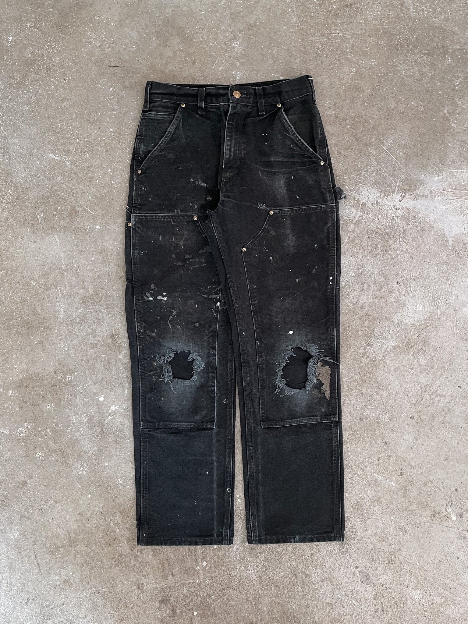 Carhartt B01 Black Double Knee Work Pants (27X29) – DAMAGED GLITTER