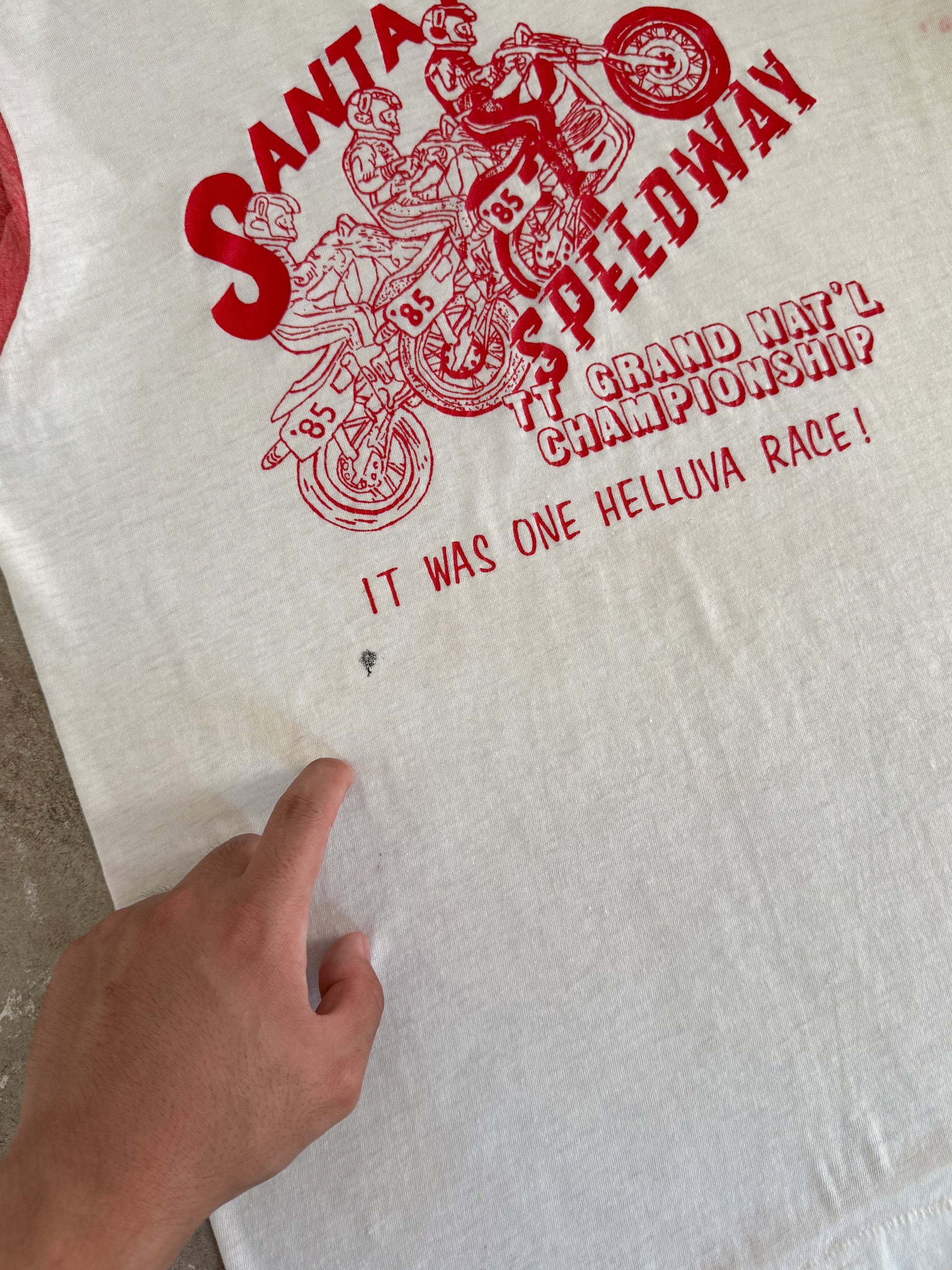1985 "Santa Fe Speedway" Tee (M)