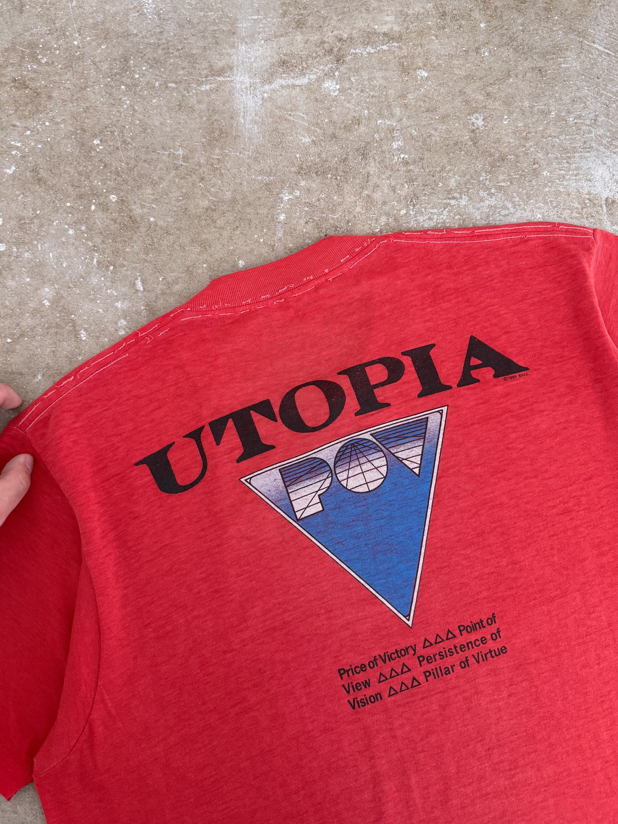 1985 Utopia "POV" Tee (M)