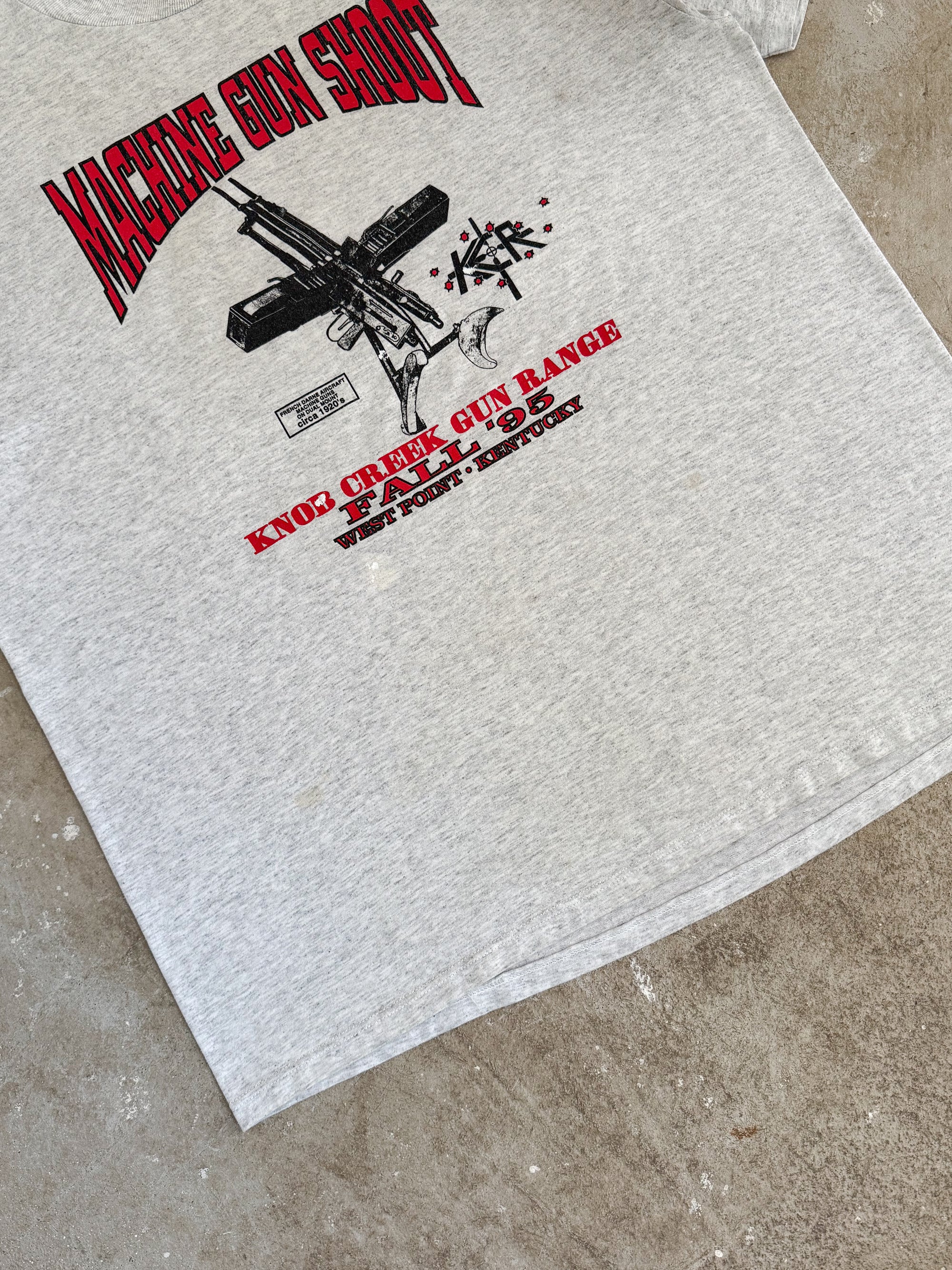 1990s "Machine Gun Shoot" Tee (XL)