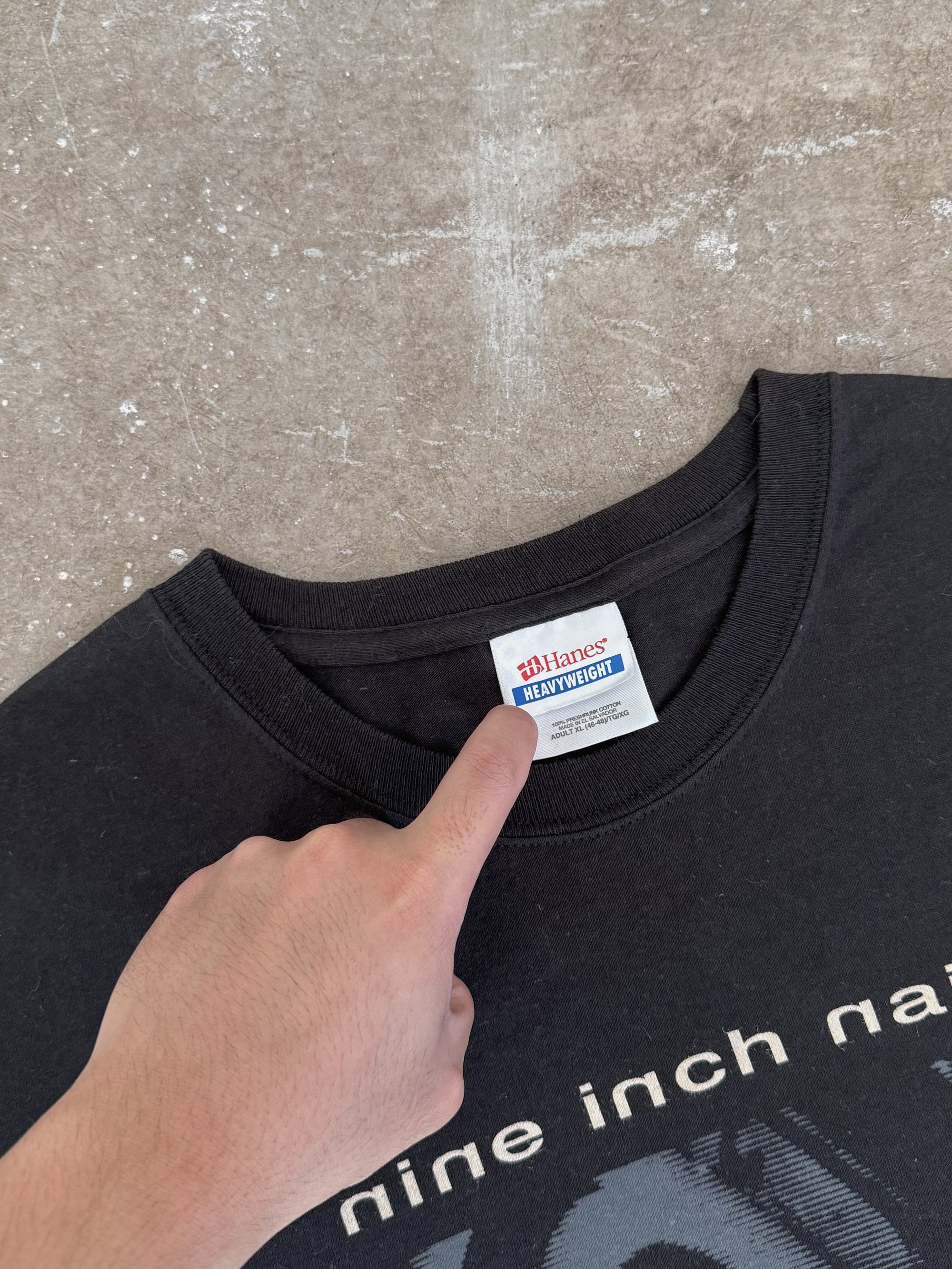 Late 00s Nine Inch Nails "Pretty Hate Machine" Tee (XL)