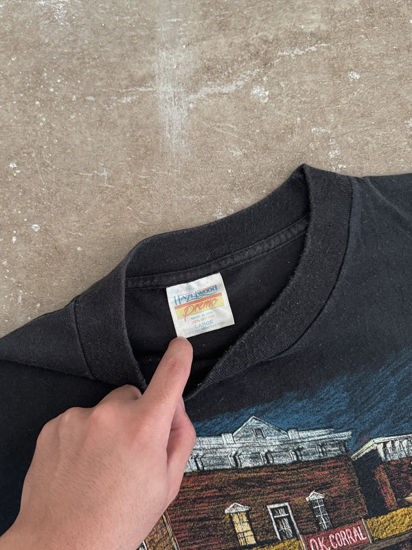 Early 90s "Cowboy Standoff" Tee (L)