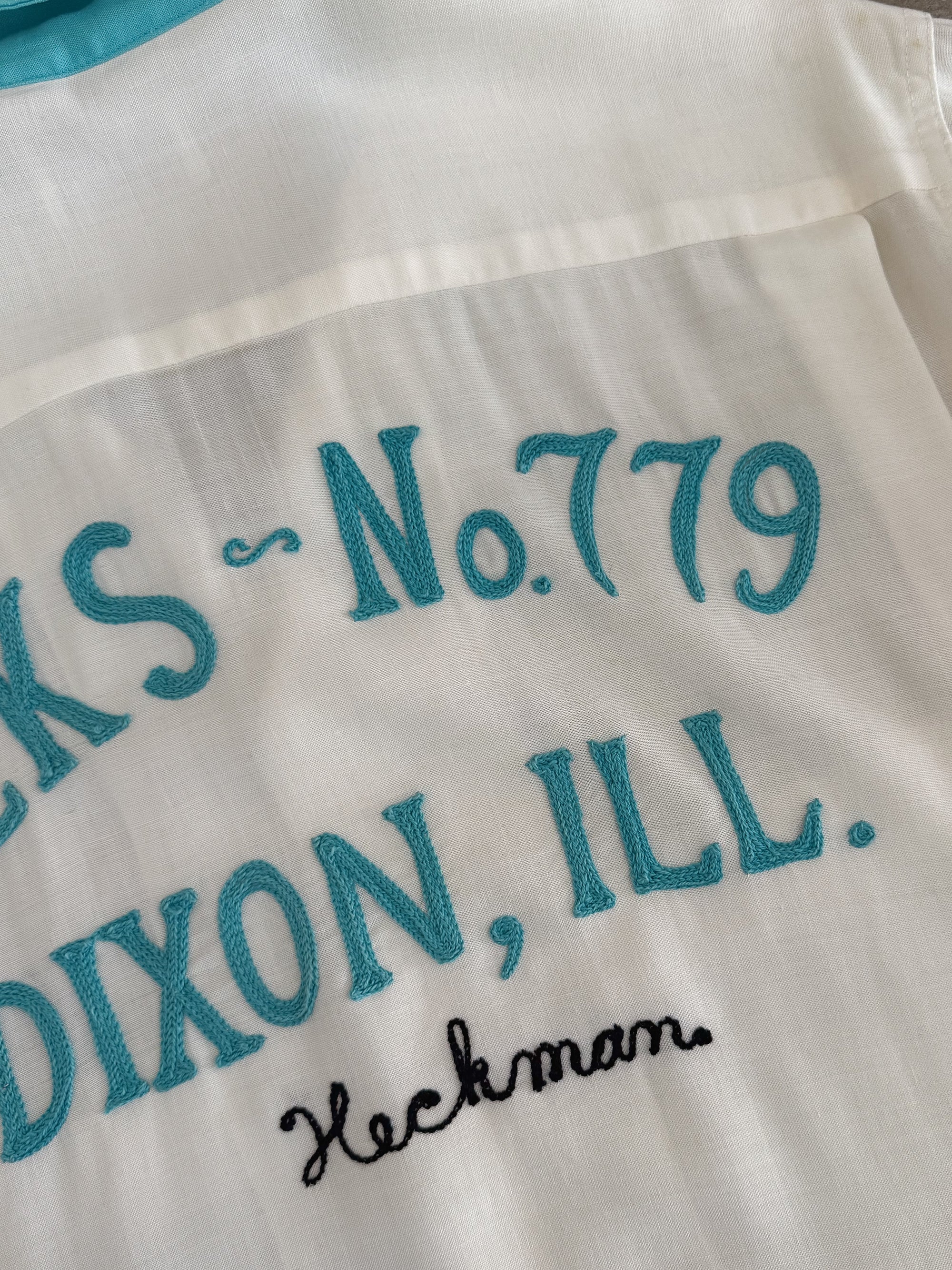 1950s "Walt" Chain Stitched Bowling Shirt (M)