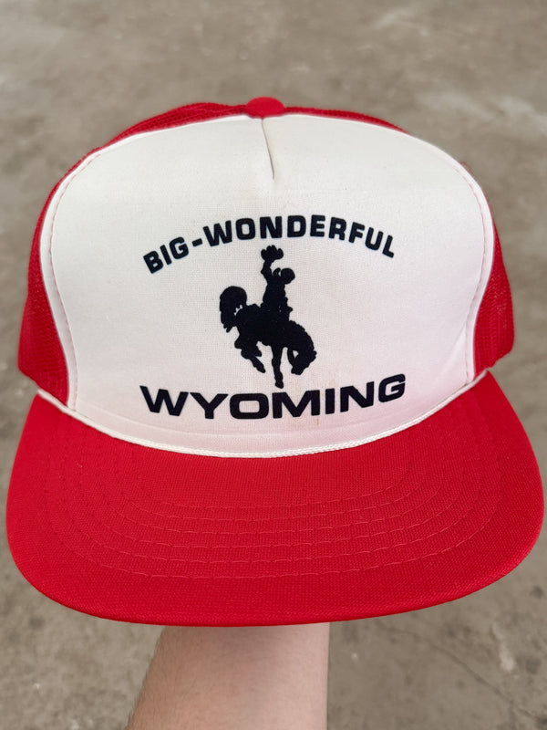 1980s "Big Wonderful Wyoming" Trucker Hat