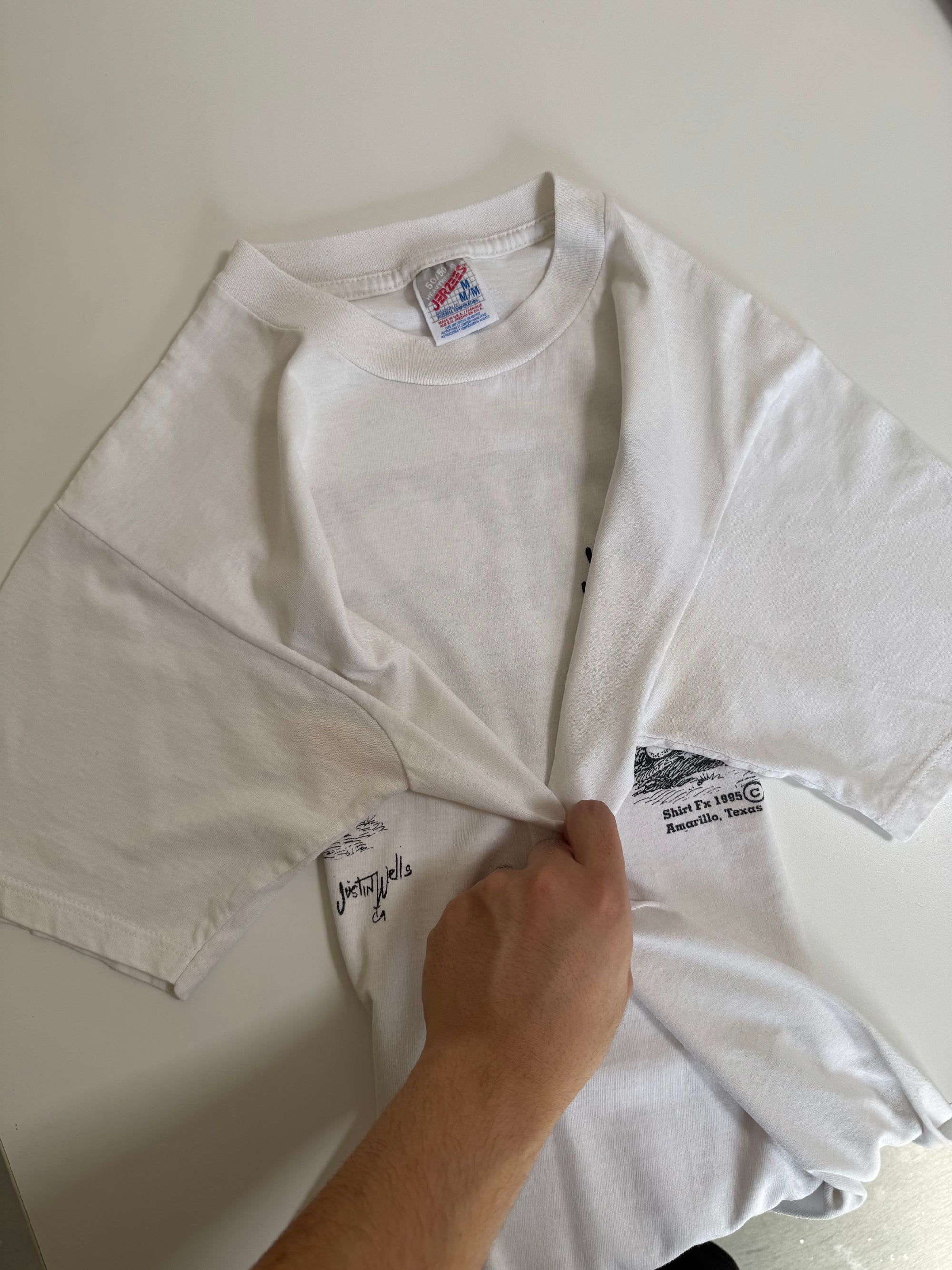 1990s "Texas Cowboy Artist" Tee (M)