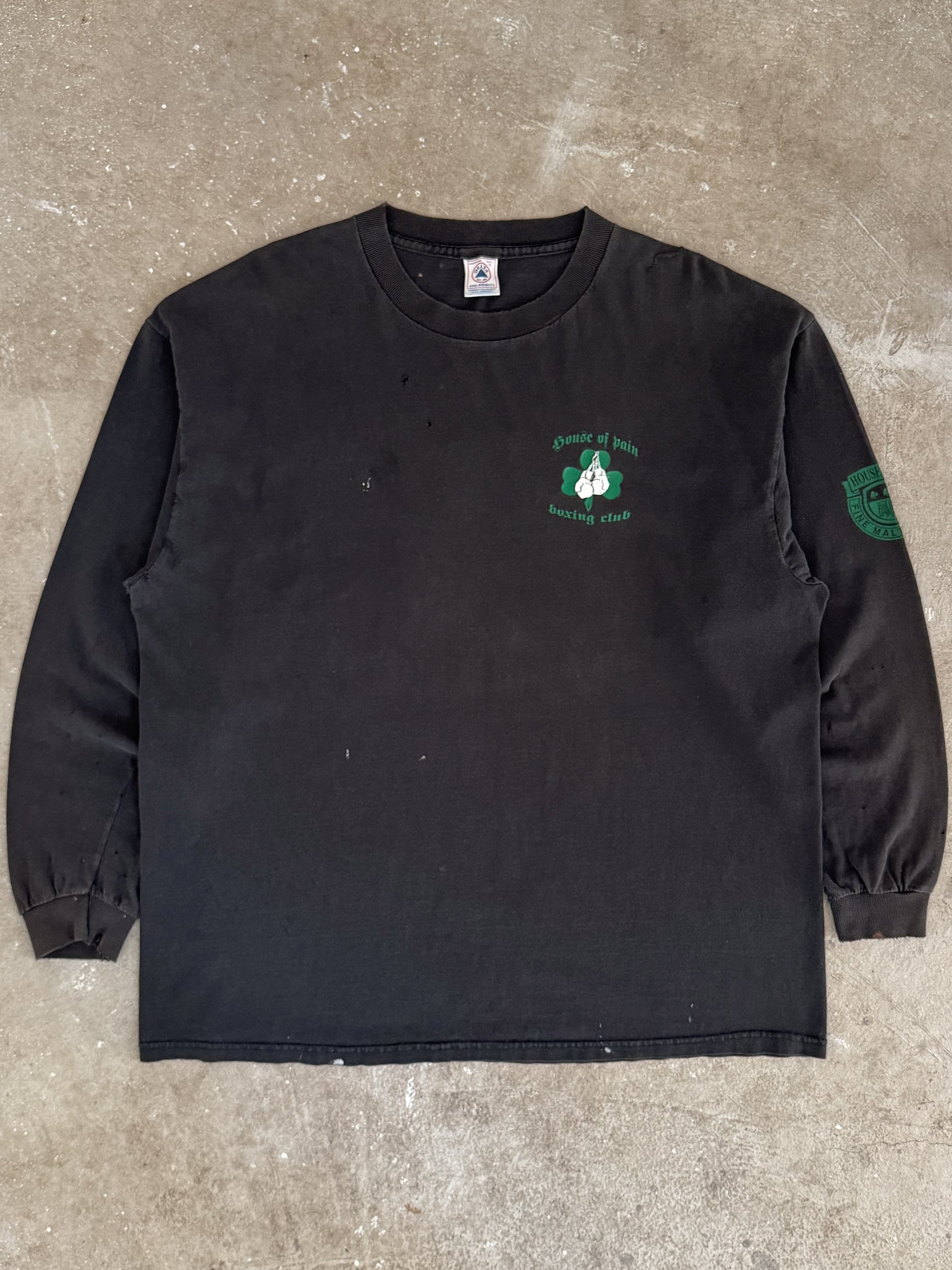 1990s House of Pain "Boxing Club" Long Sleeve Tee (XL)
