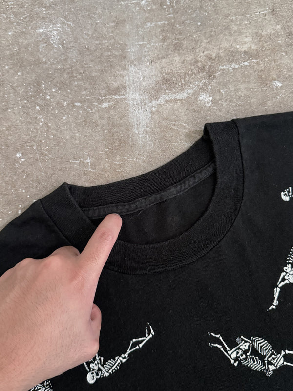 1990 Fashion Victim "Skeleton Sex" Tee (L)