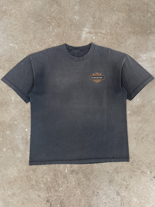 2000s "Orange Fuckin' County" Faded Tee (XL)