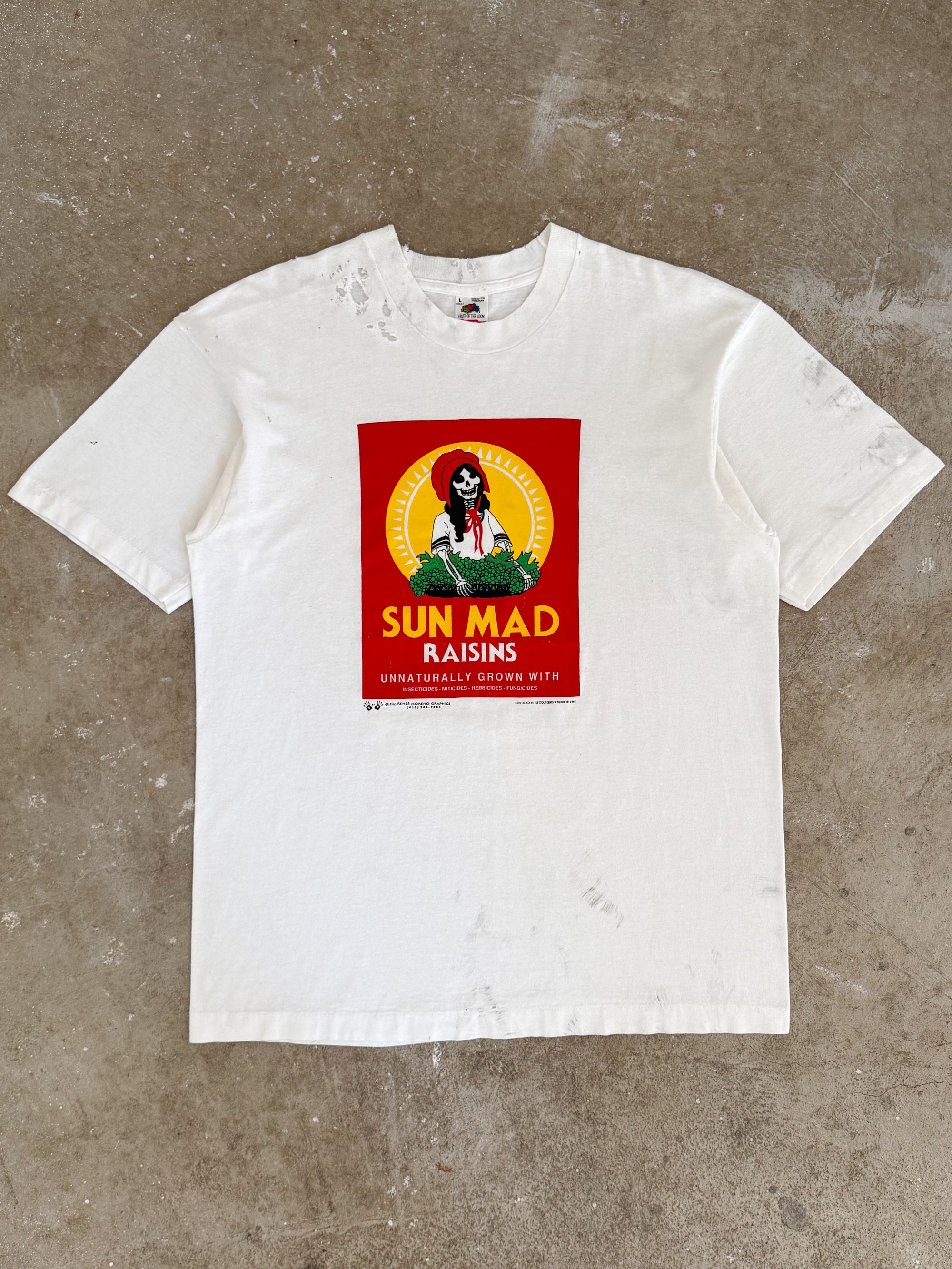 1990s "Sun Mad Raisins" Tee (L)
