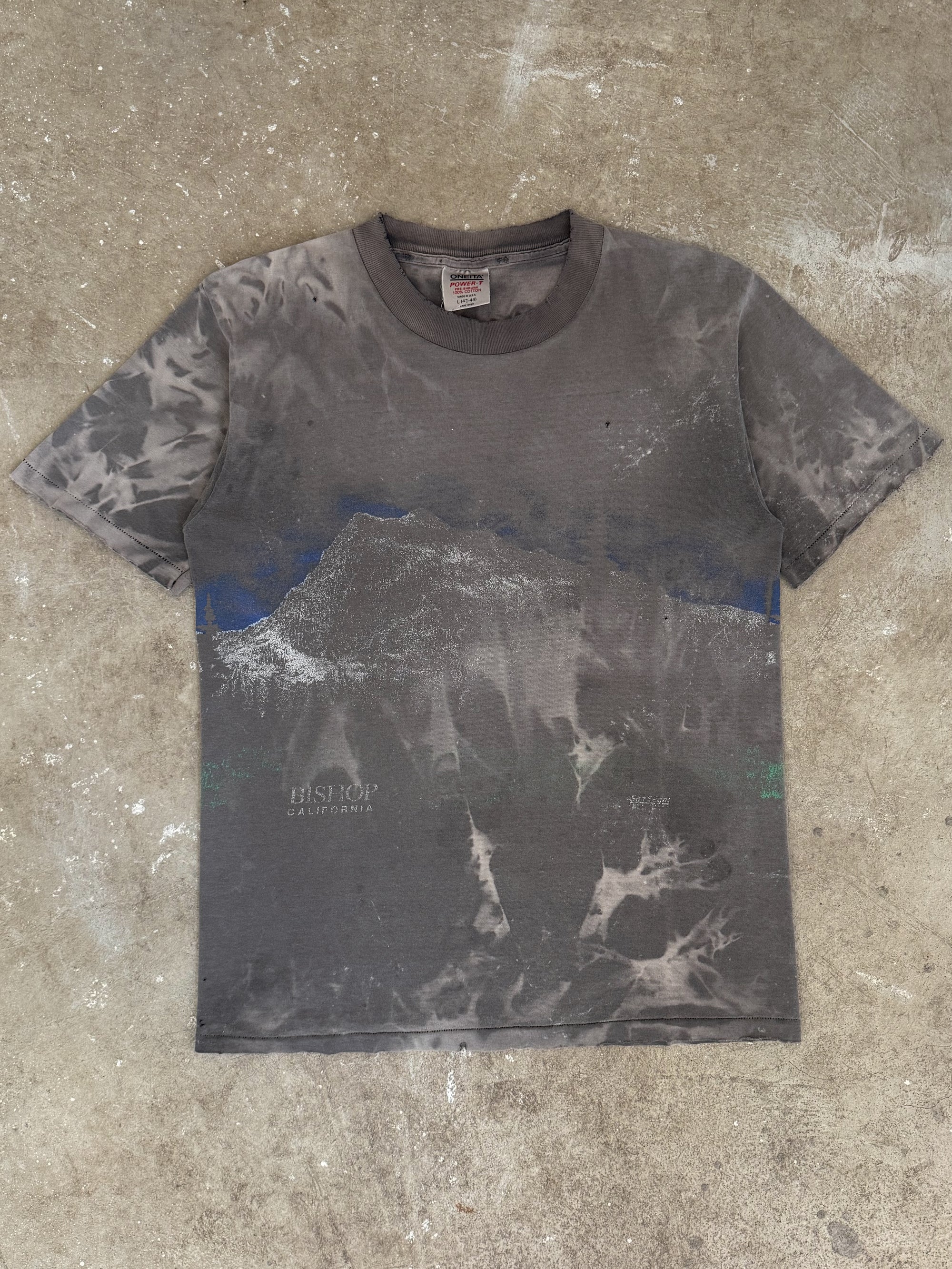 1980s "Bishop California" Sun Bleached Tee (M)