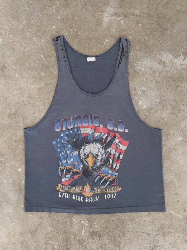 1990s "Sturgis Bike Rally" Distressed Tank Top (L)