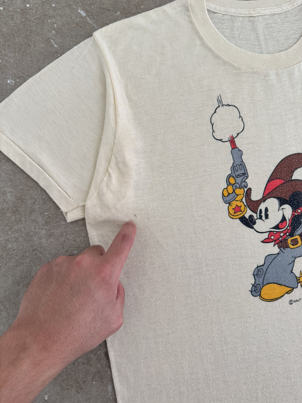 Late 70s "Two-Gun Mickey" Tee (M)