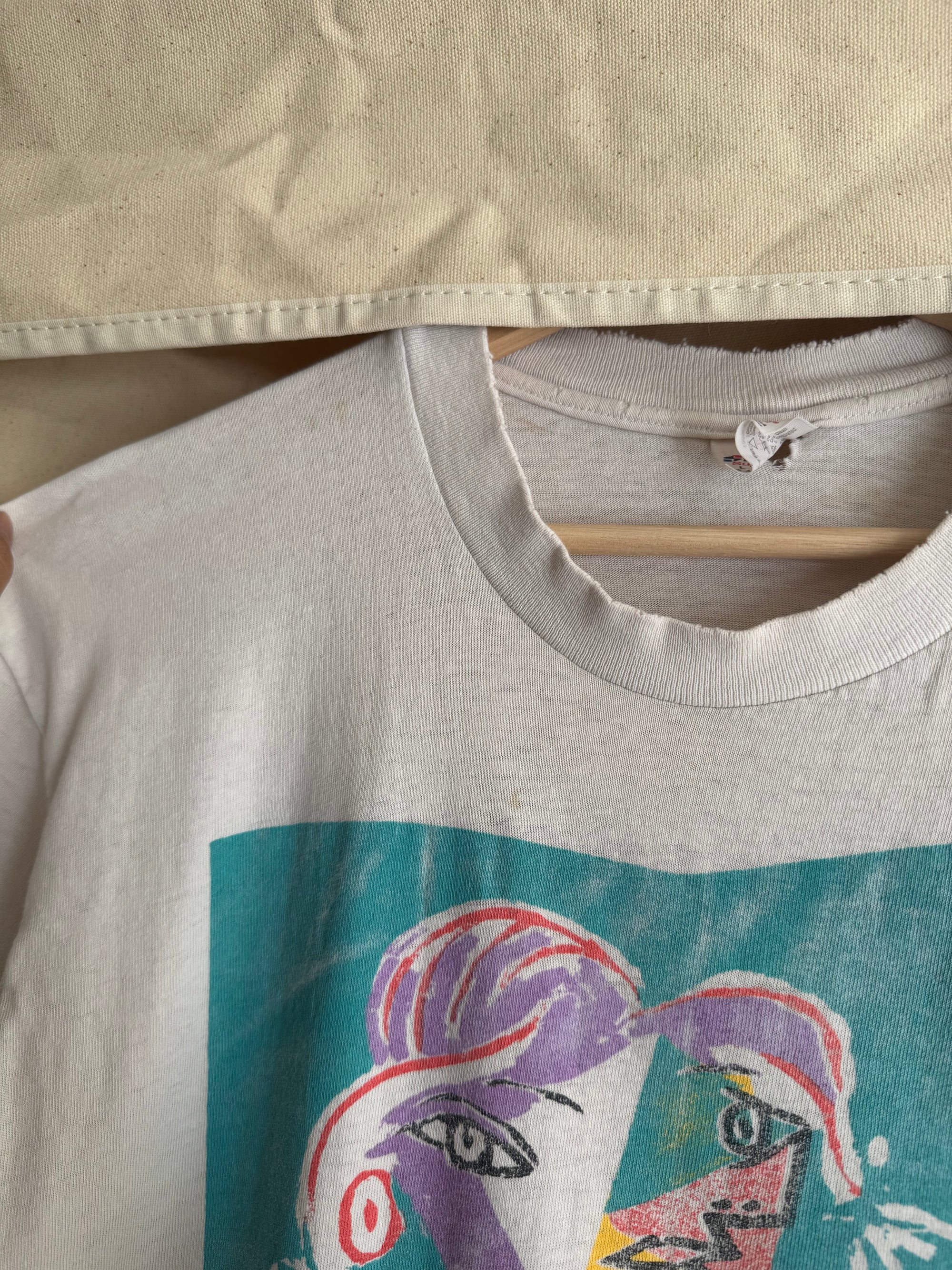 Late 80s Picasso "Maya with Boat" Tee (M)
