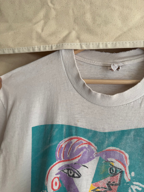 Late 80s Picasso "Maya with Boat" Tee (M)