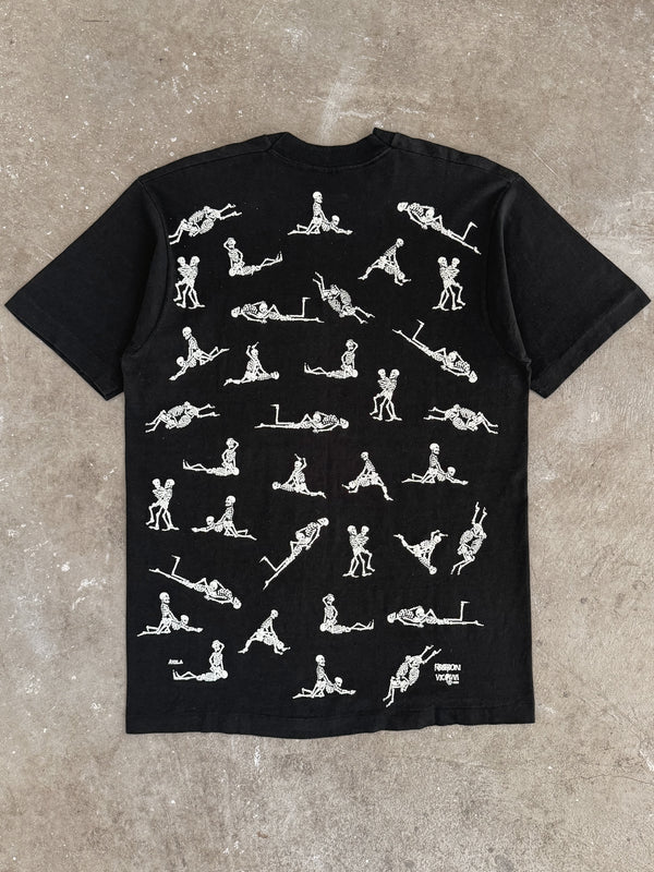 1990s Fashion Victim "Skeleton Sex Positions" Tee (L)
