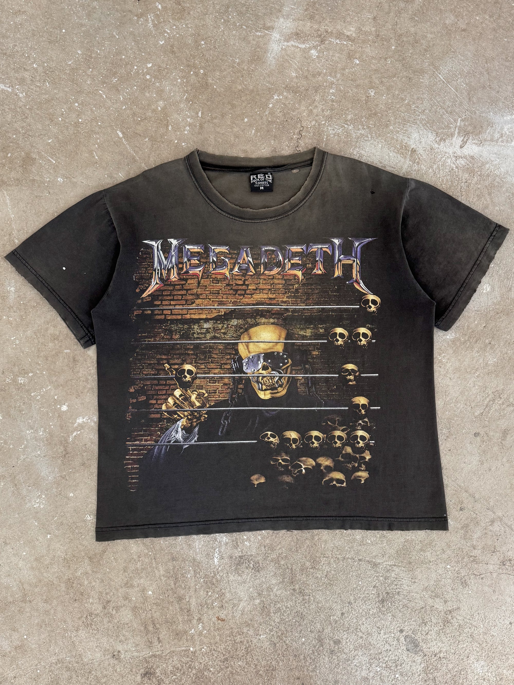 2000s Megadeth "Countdown to Extinction" Faded Bootleg Tee (M)