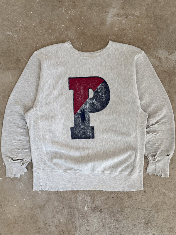 1990s Champion "Penn" Thrashed Reverse Weave Sweatshirt (M)