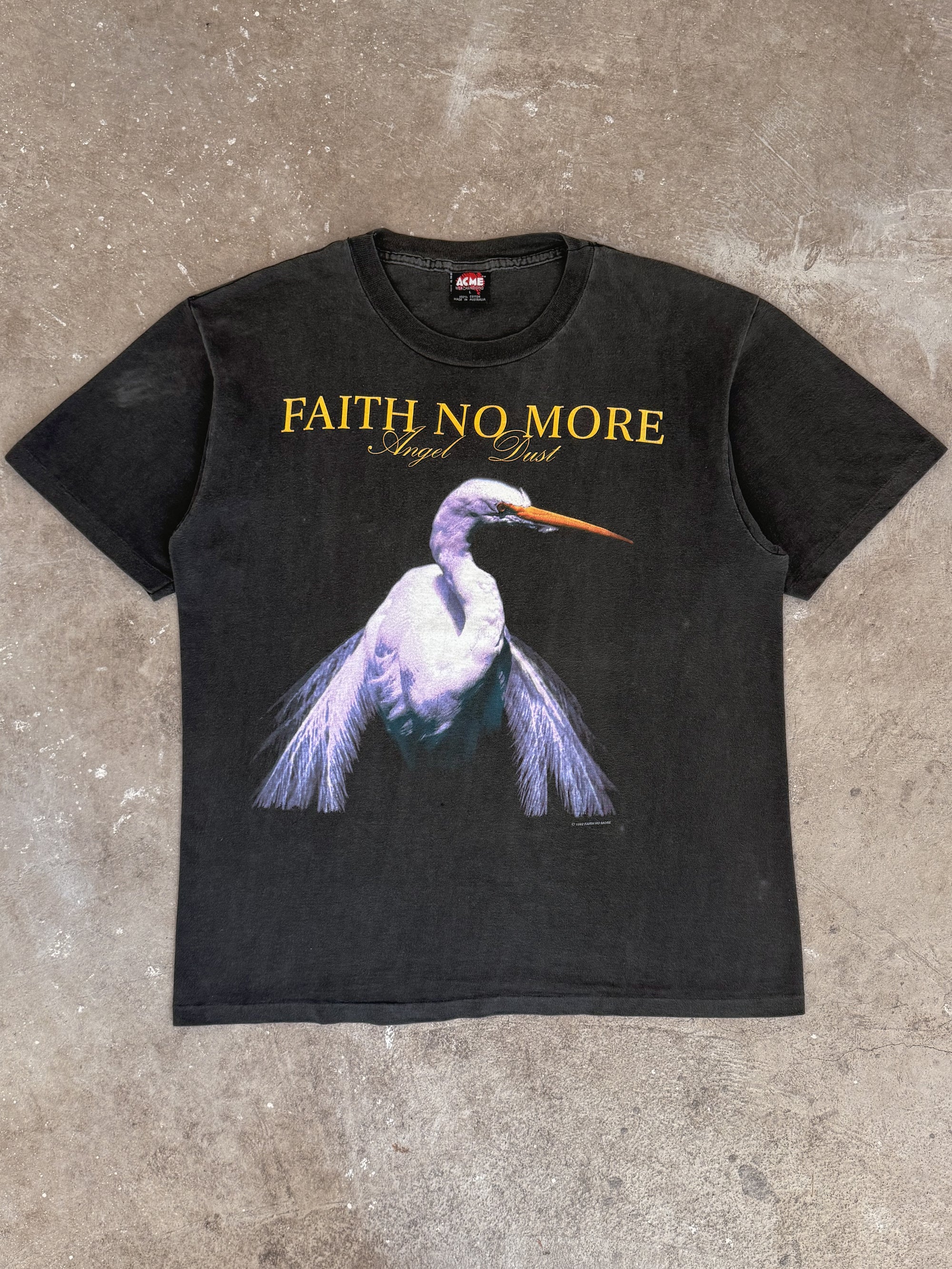1993 Faith No More "Angel Dust" Pacific Tour Tee (L)