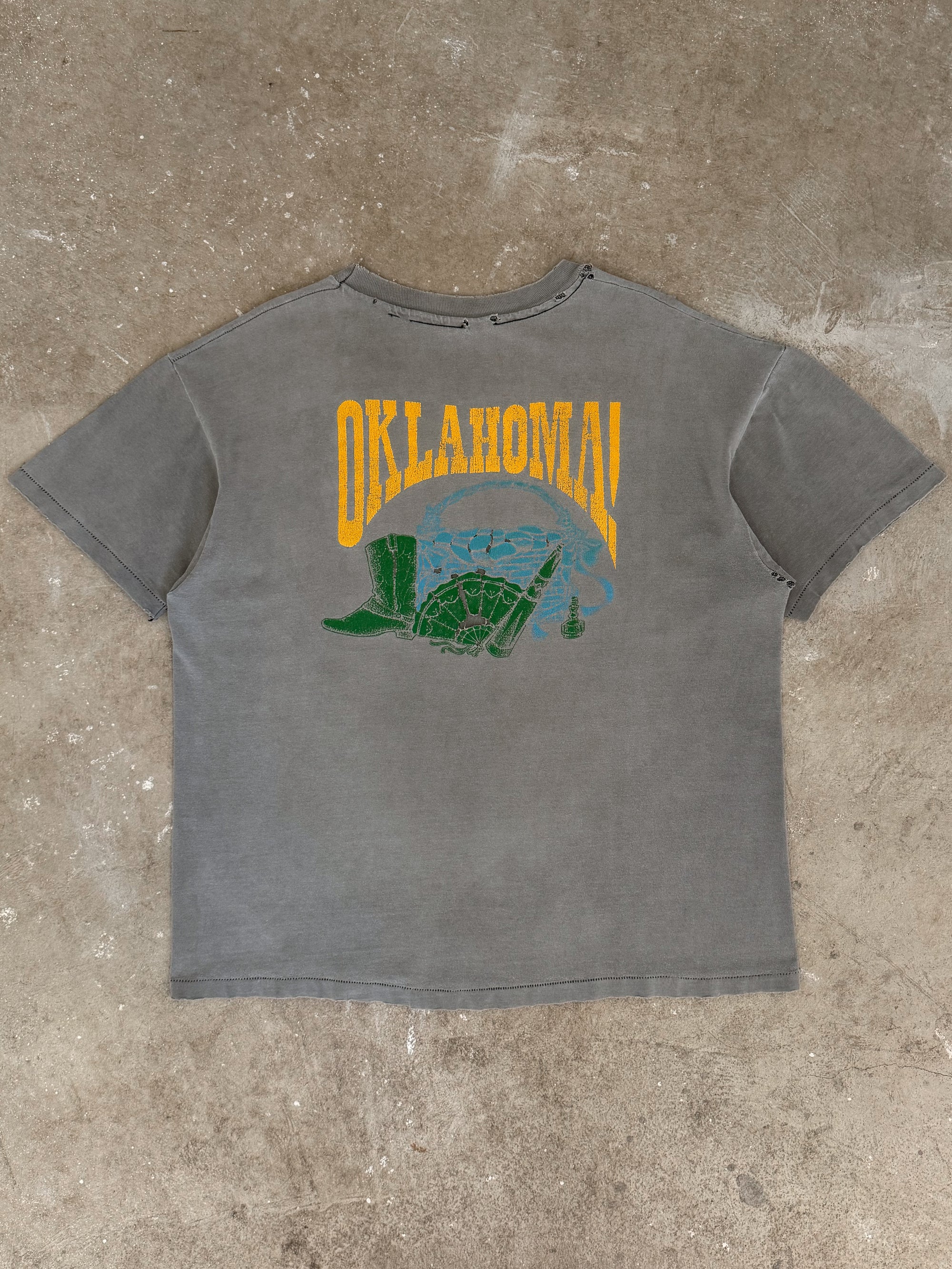 1990s "Oklahoma" Faded Tee (XL)