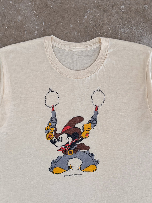 Late 70s "Two-Gun Mickey" Tee (M)