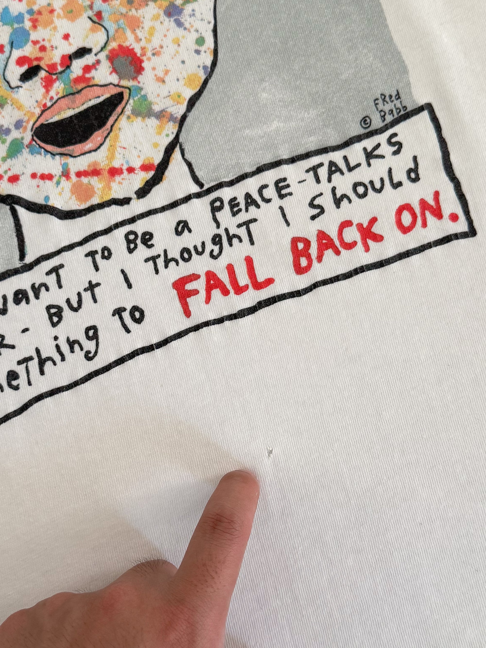 Mid 90s Fred Babb "Art Major" Tee (L)