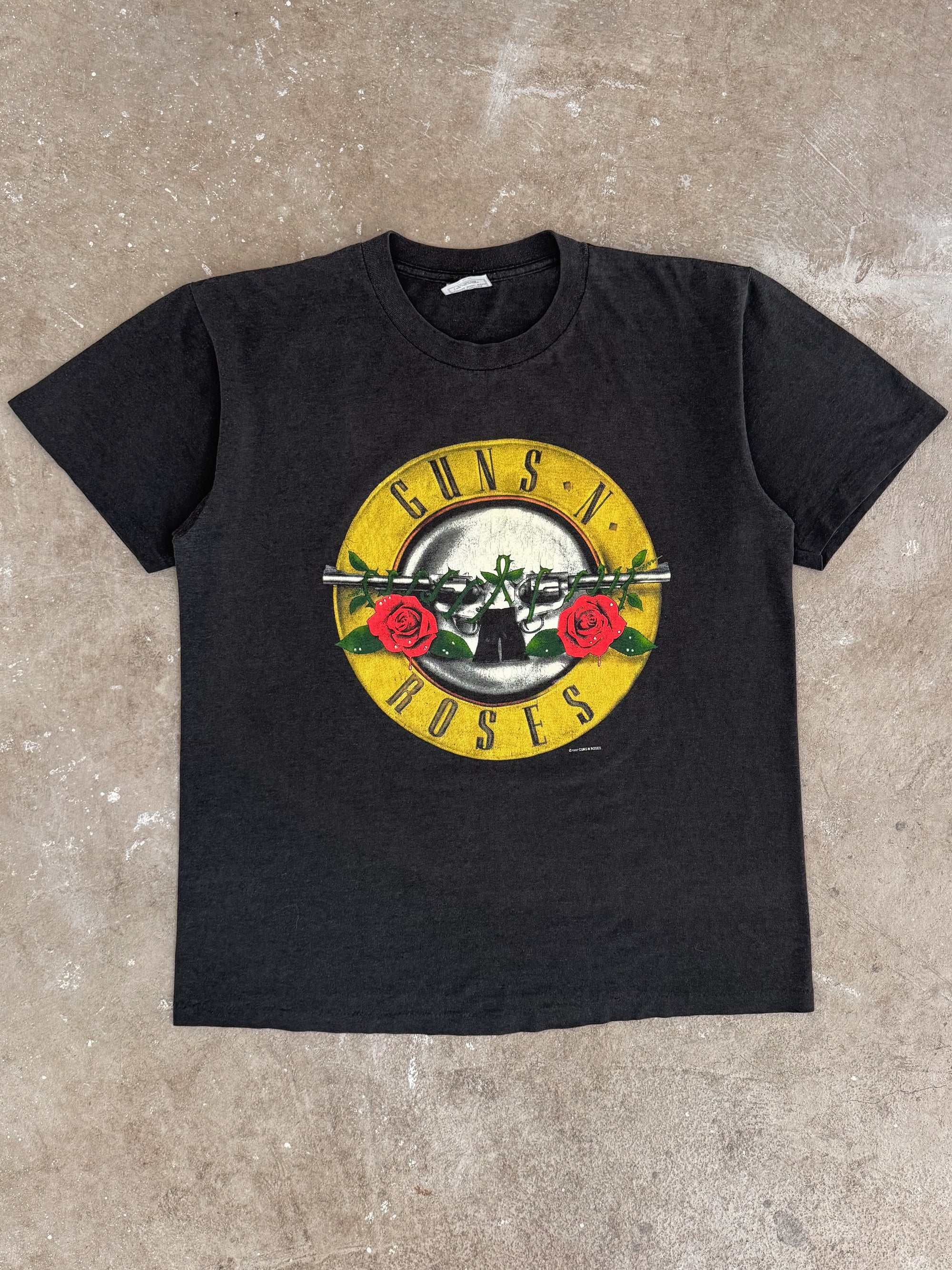 1987 Guns N Roses "Was Here" Tee (L)